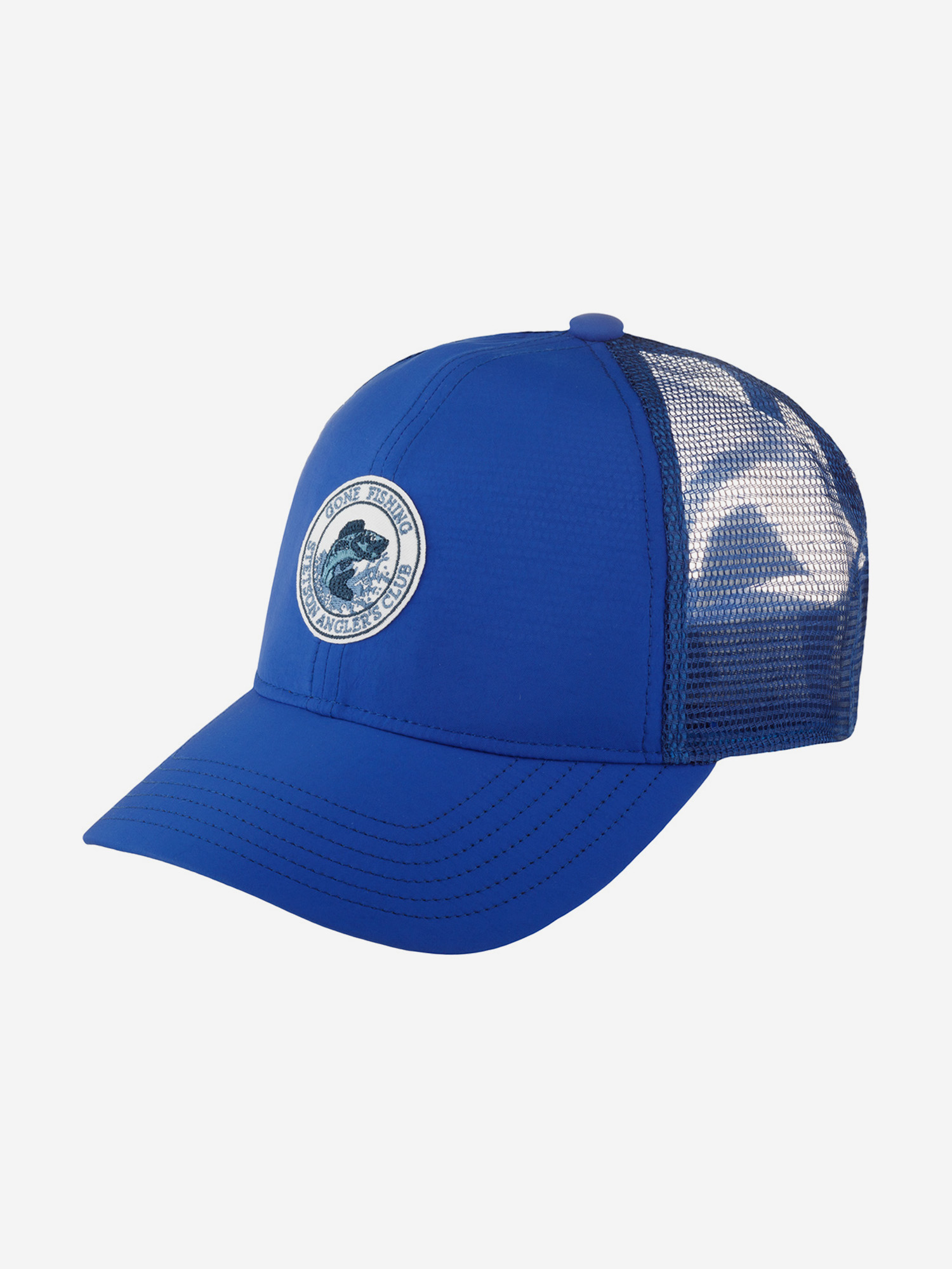 

Бейсболка STETSON 7725104 BASEBALL CAP STETSON ANGLING CLUB (синий), Синий