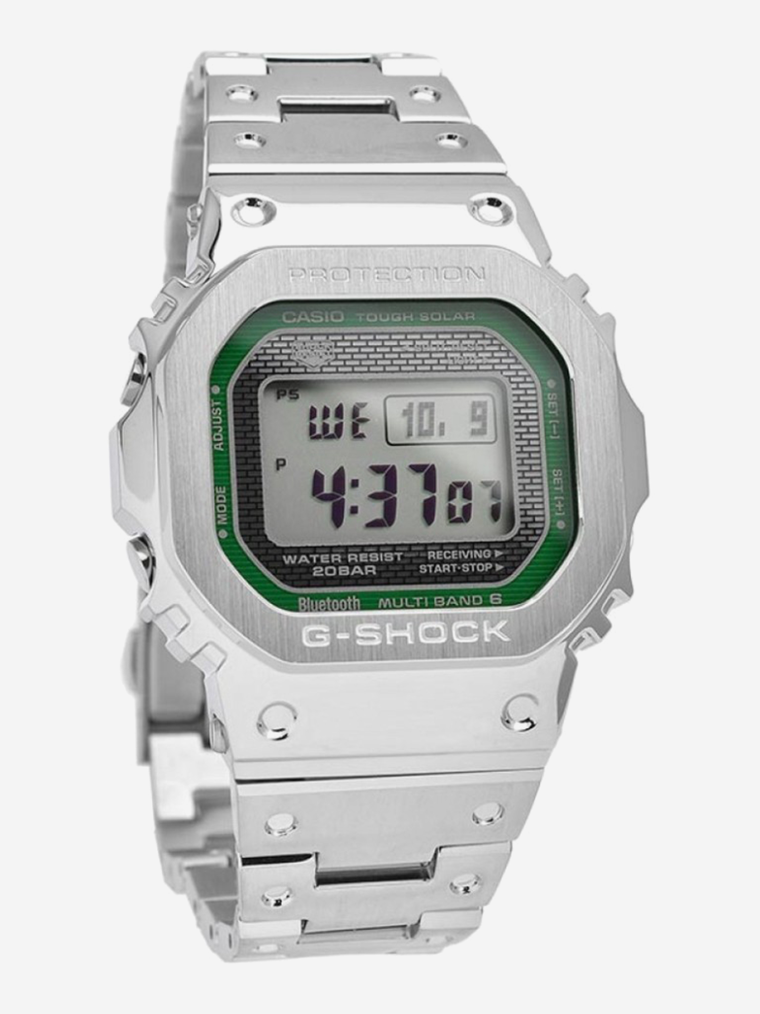 Изображение товара Часы CASIO G-SHOCK GMW-B5000D-3E Фитнес-электроника (серый) 5,0x5,1 см
