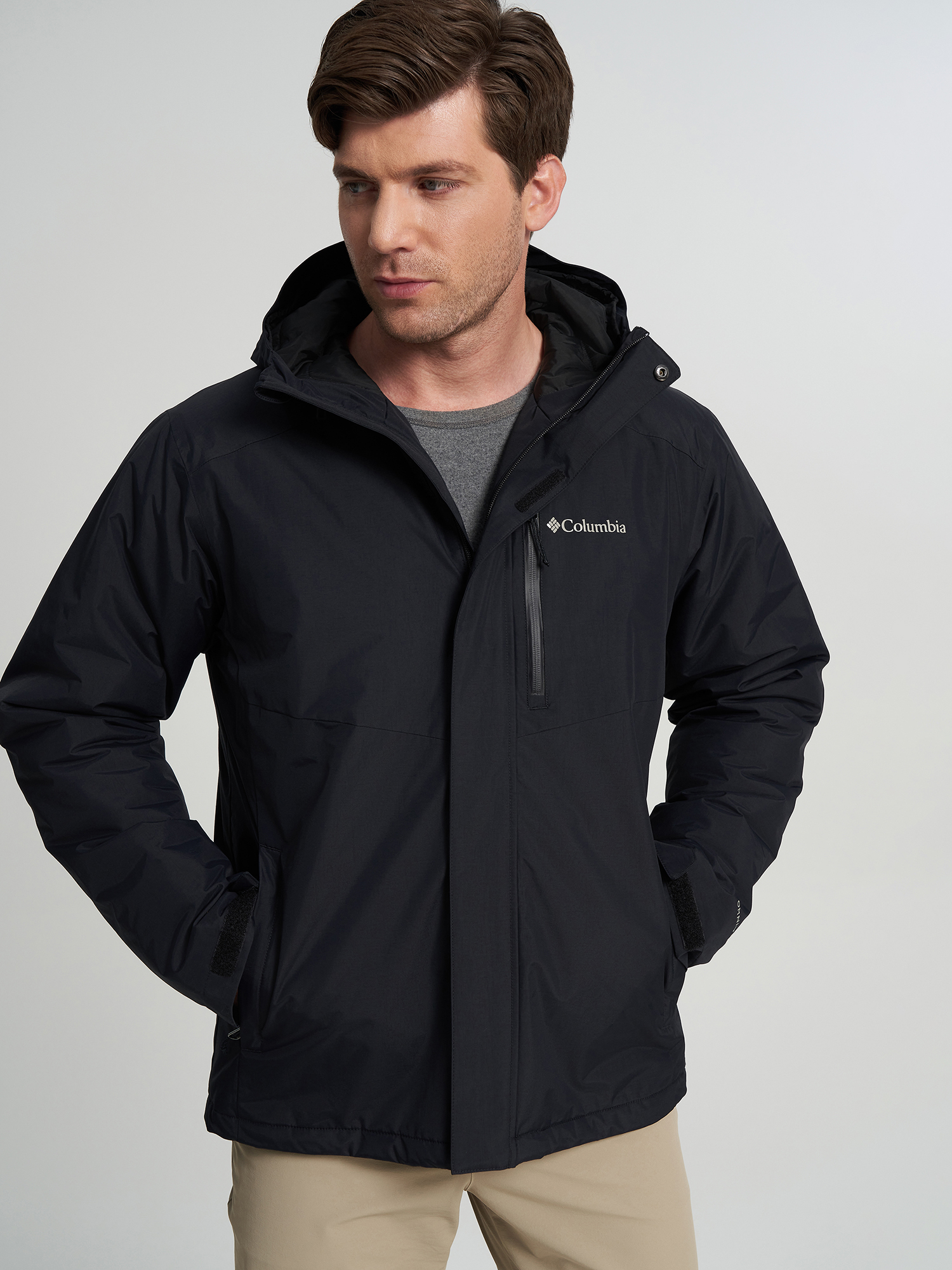 Изображение товара Куртка утепленная мужская Columbia Cascadian Peaks Insulated Jacket, Черный