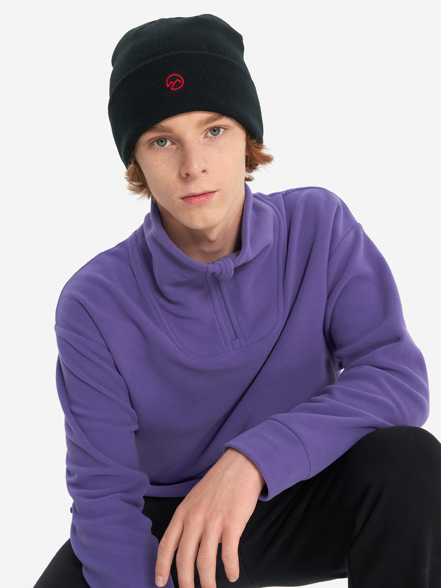 

Шапка для мальчиков Glissade, Черный