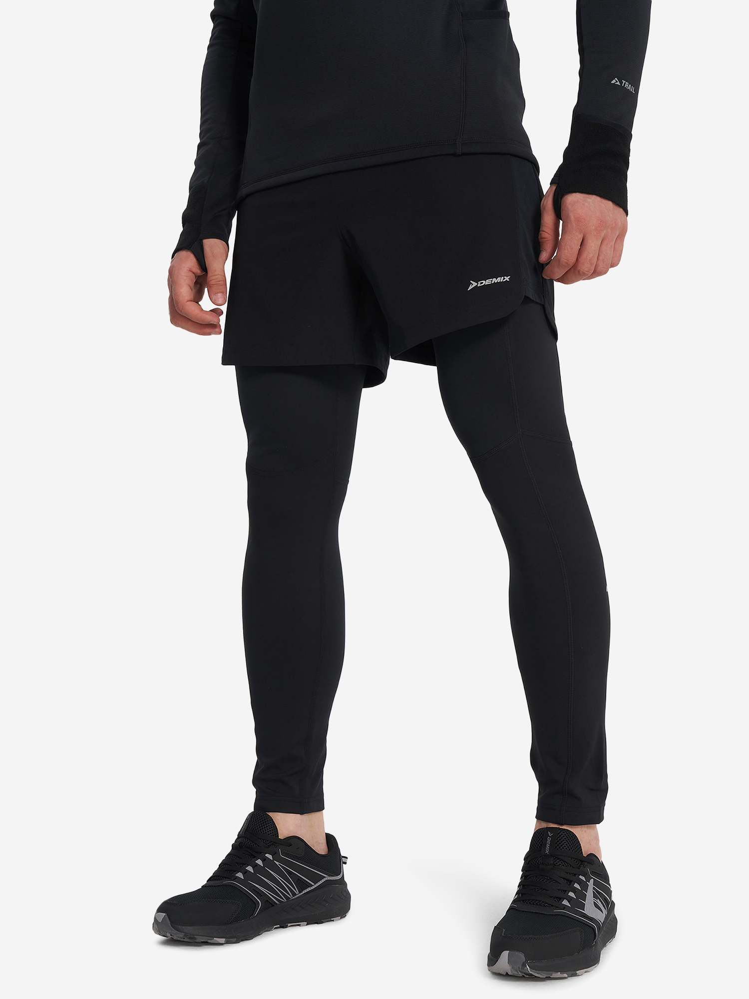 

Тайтсы мужские Demix, Черный