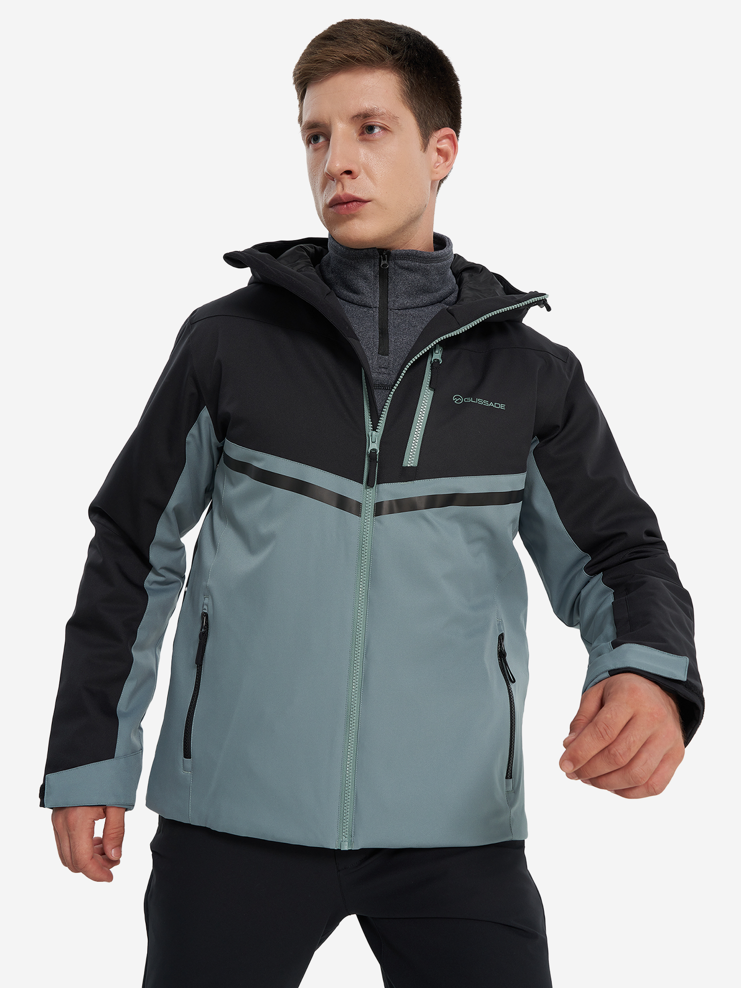 Куртка утепленная мужская Glissade Черный 7999₽