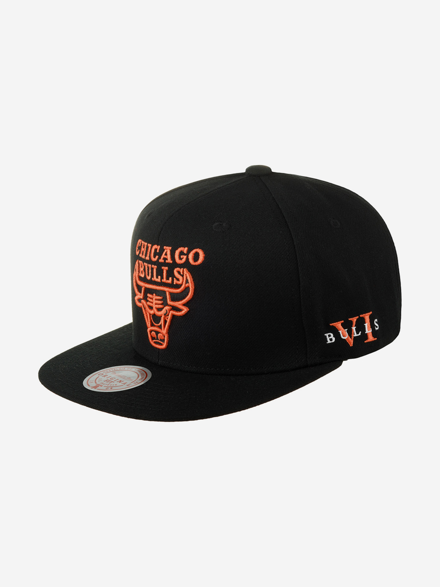 

Бейсболка с прямым козырьком MITCHELL NESS HHSS6749-CBUYYPPPBLCK Chicago Bulls NBA (черный), Черный