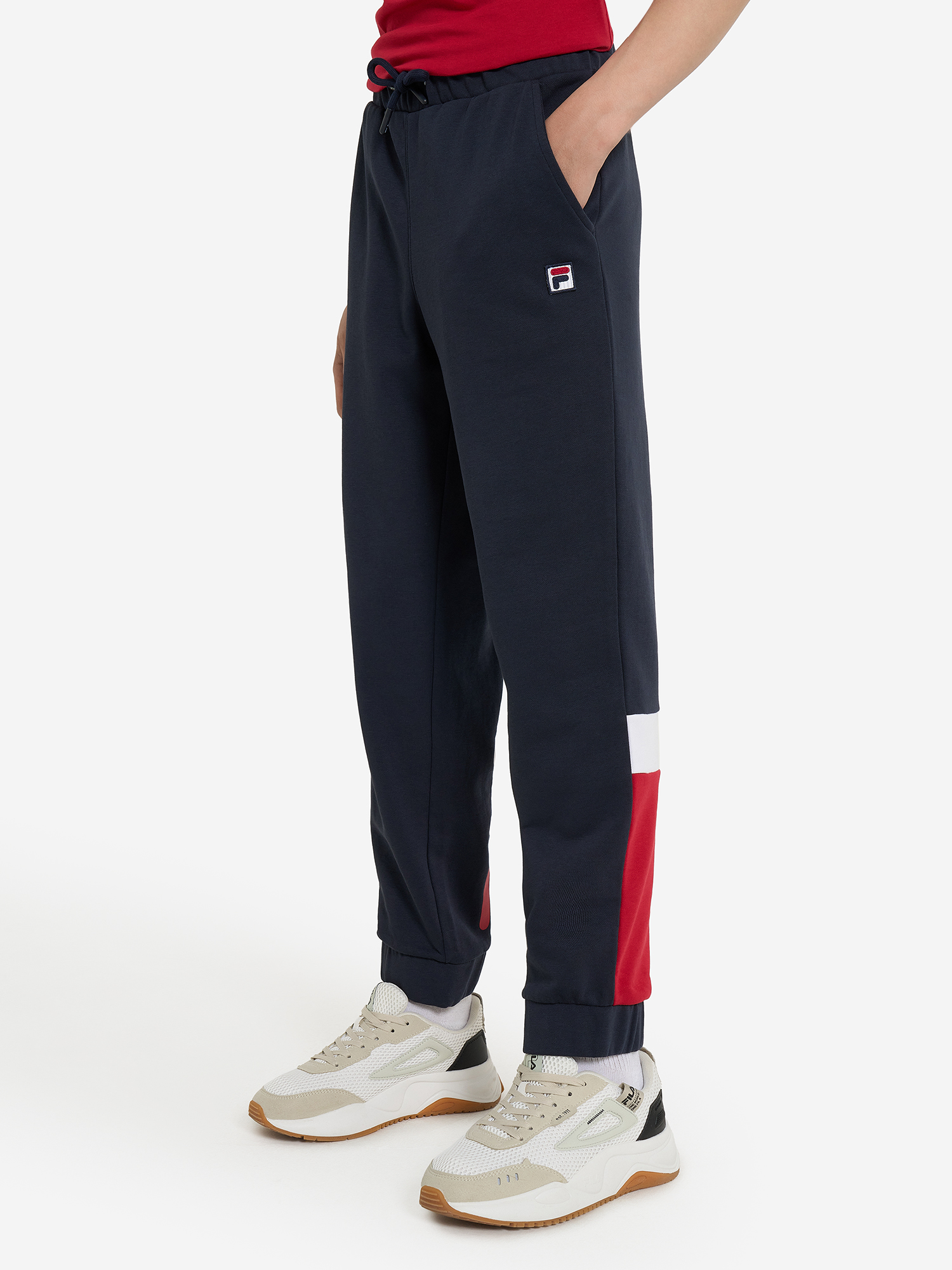 фото Брюки для мальчиков fila, синий