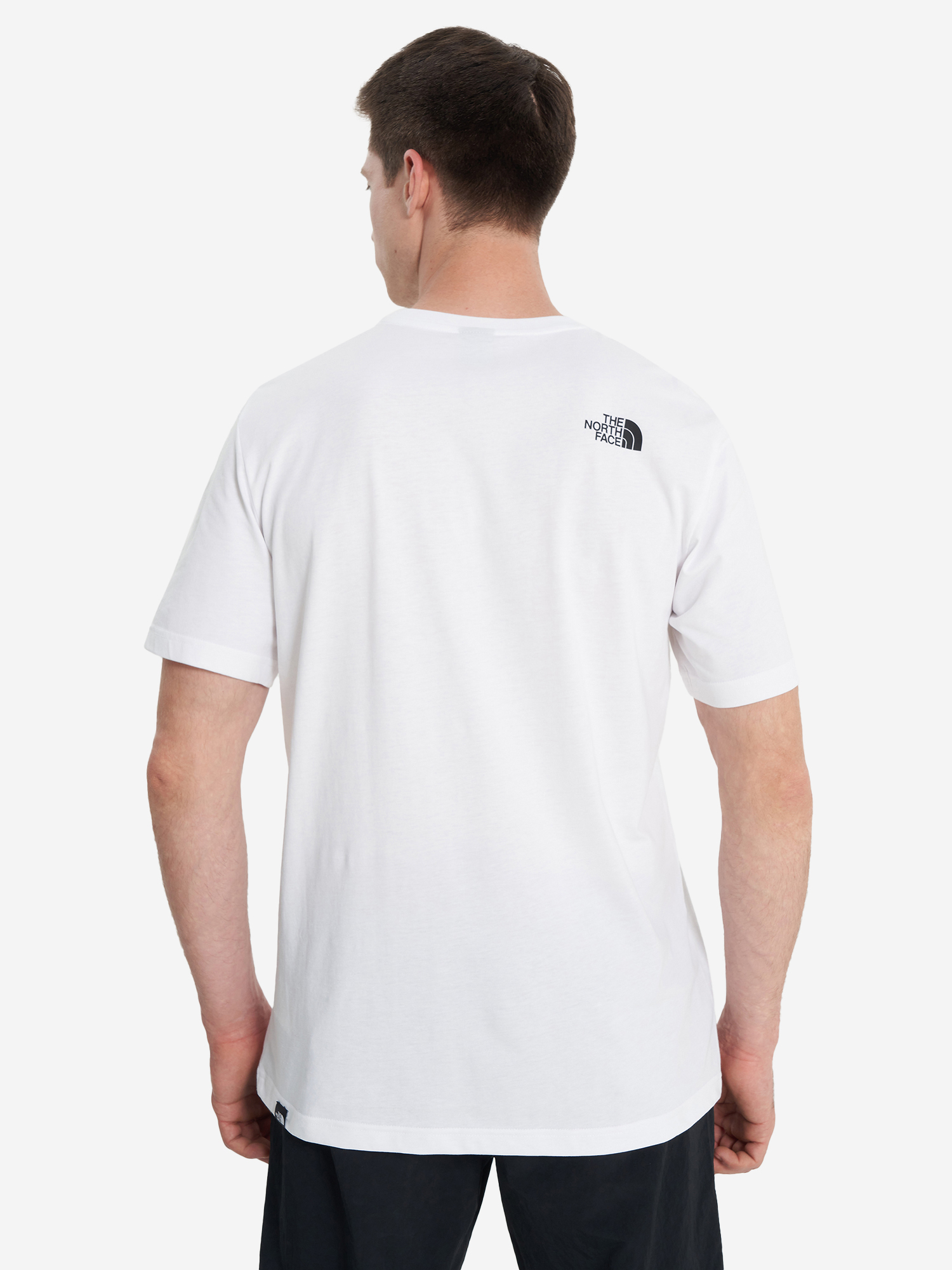 фото Футболка мужская the north face easy, белый