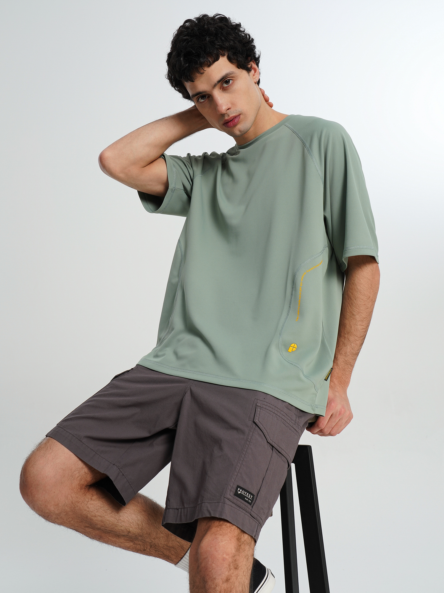 Футболка Protest, зеленый, арт. 142377PR0-G3