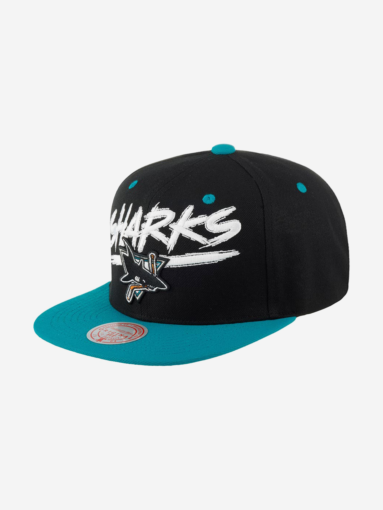 

Бейсболка с прямым козырьком MITCHELL NESS HHSS5734-SJSYYPPPBKTL San Jose Sharks NHL (черный), Черный