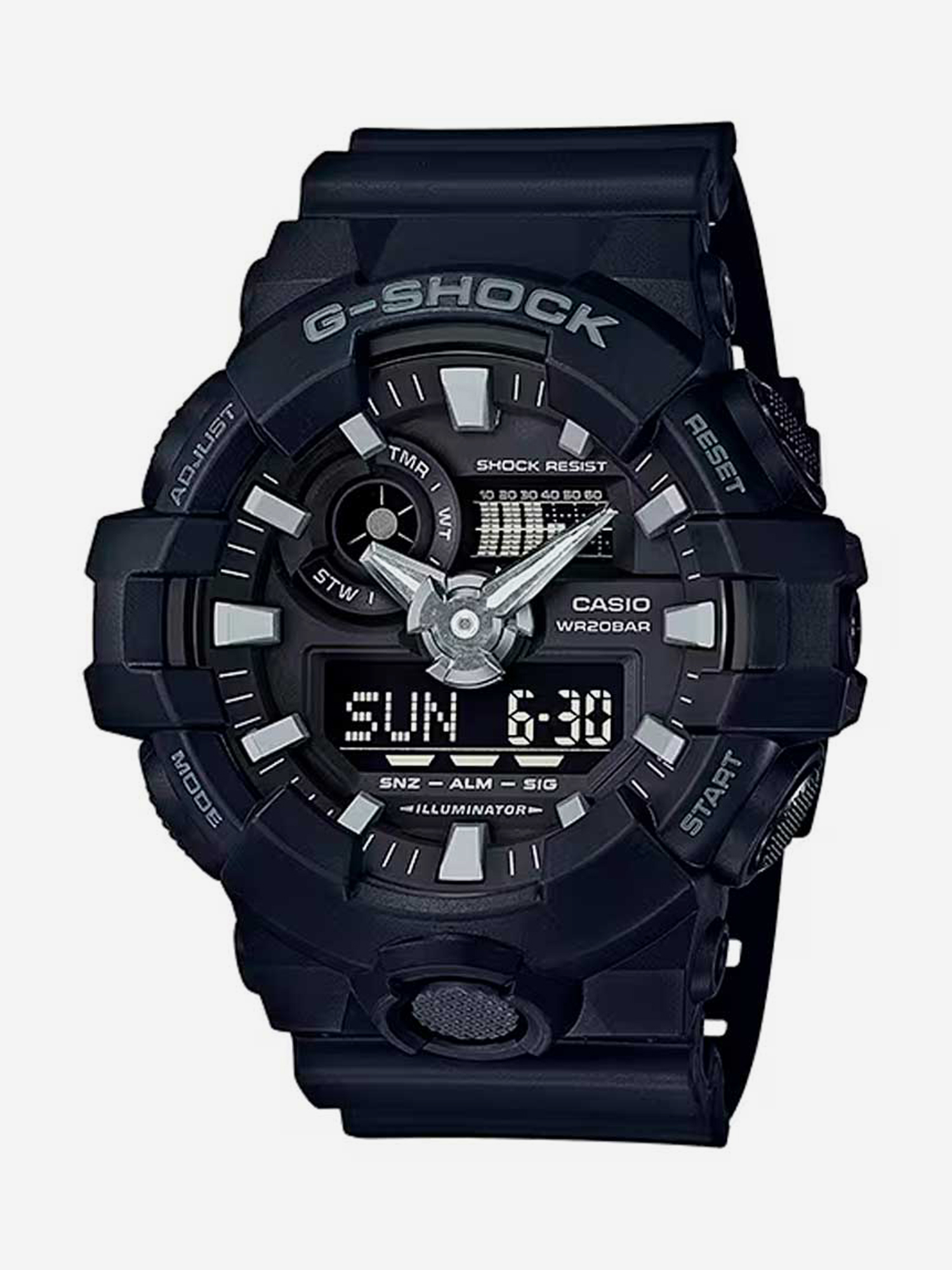 

Наручные часы Casio G-SHOCK GA-700-1B, Черный