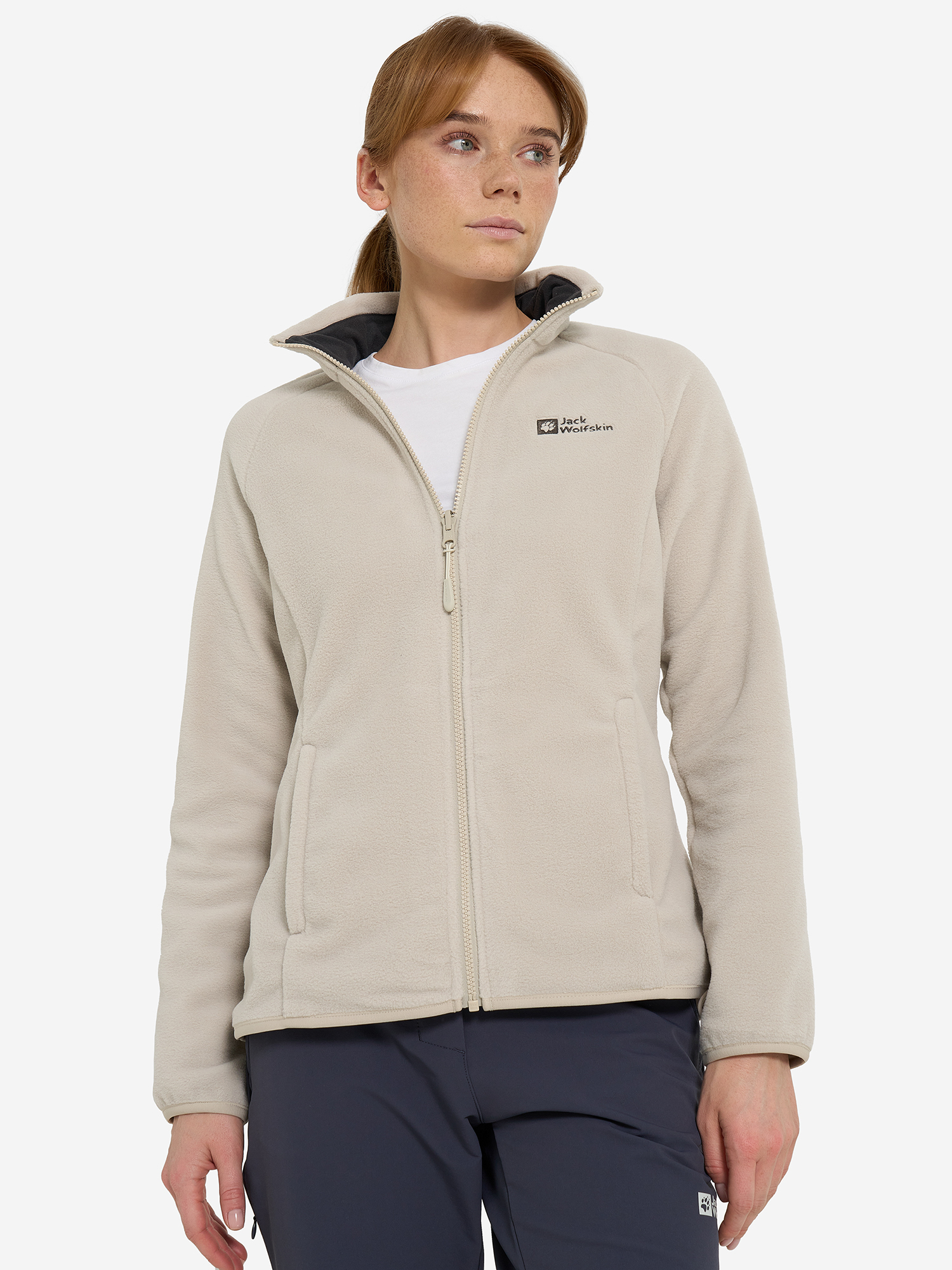 

Джемпер флисовый женский Jack Wolfskin Moonrise, Бежевый
