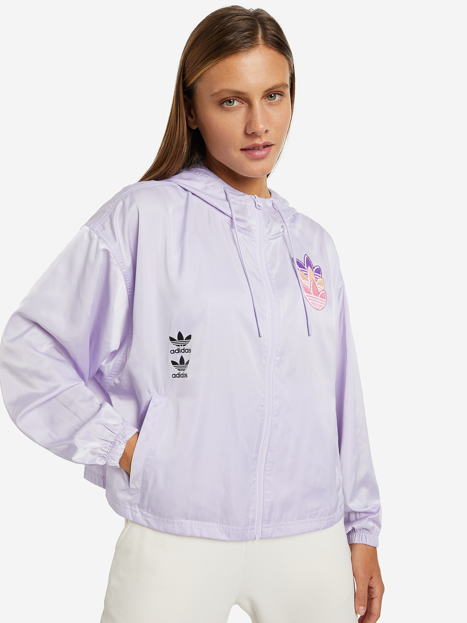 

Ветровка женская adidas Graphics, Фиолетовый