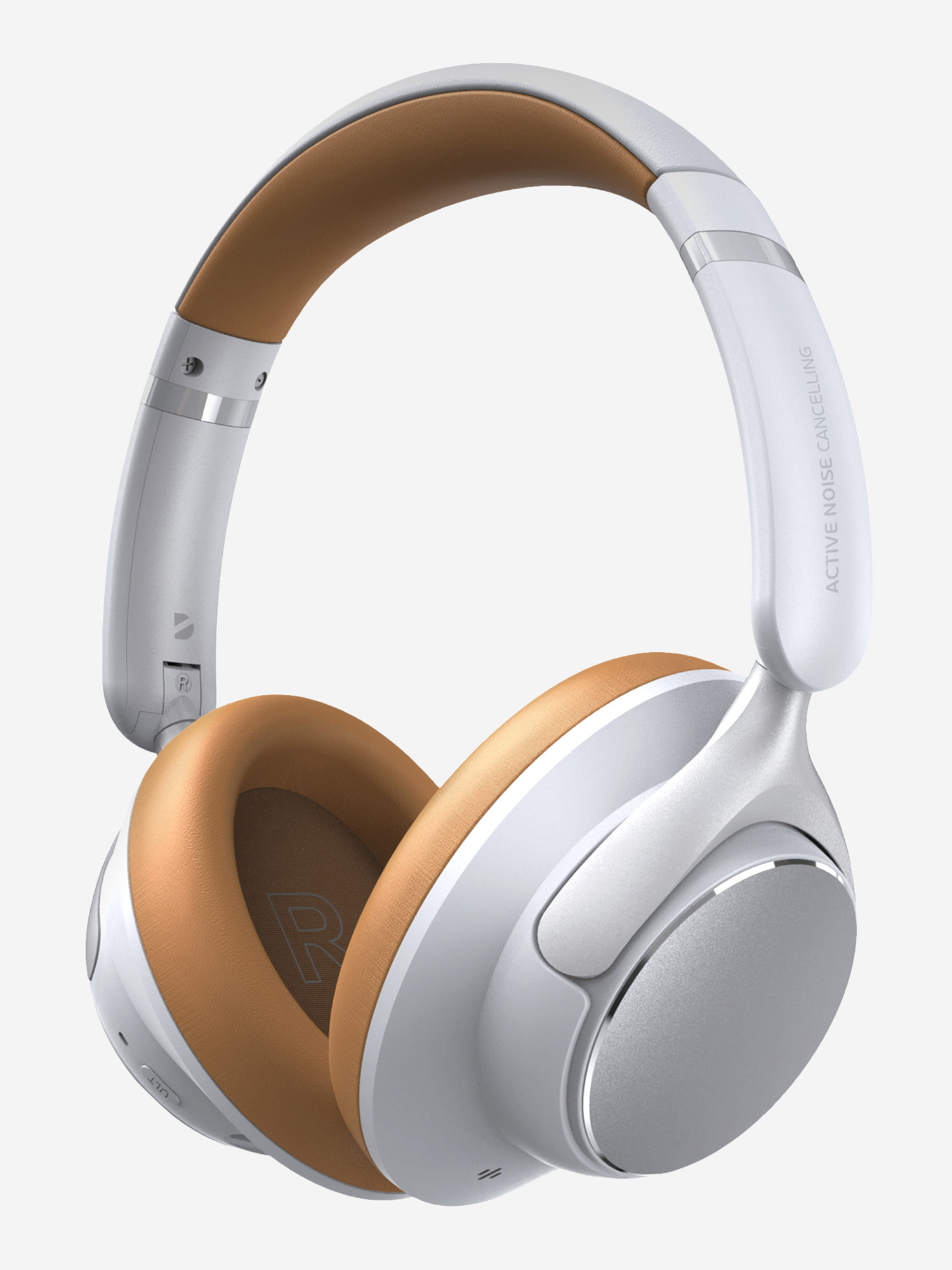 Изображение товара Беспроводные накладные наушники Stereo Core ANC, шумоподавление, bluetooth 6.0, 400 мАч, Белый