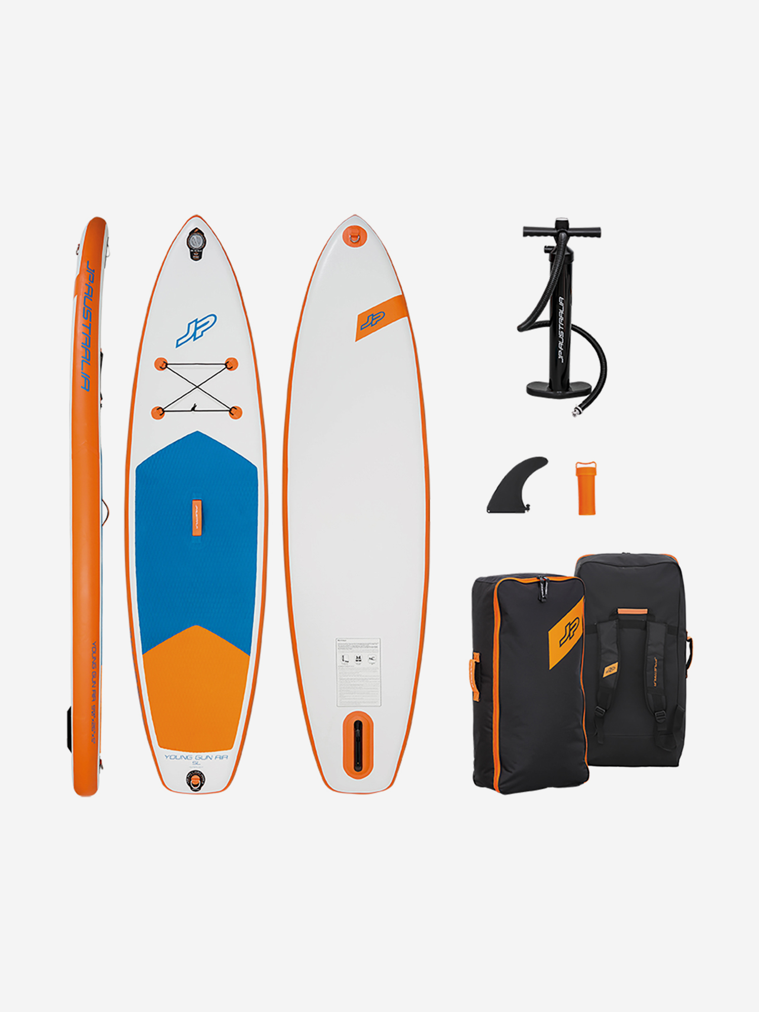 

Доска SUP надувная JP-Australia 23 Young Gun Air 9'0"x26"x4" SL, Белый