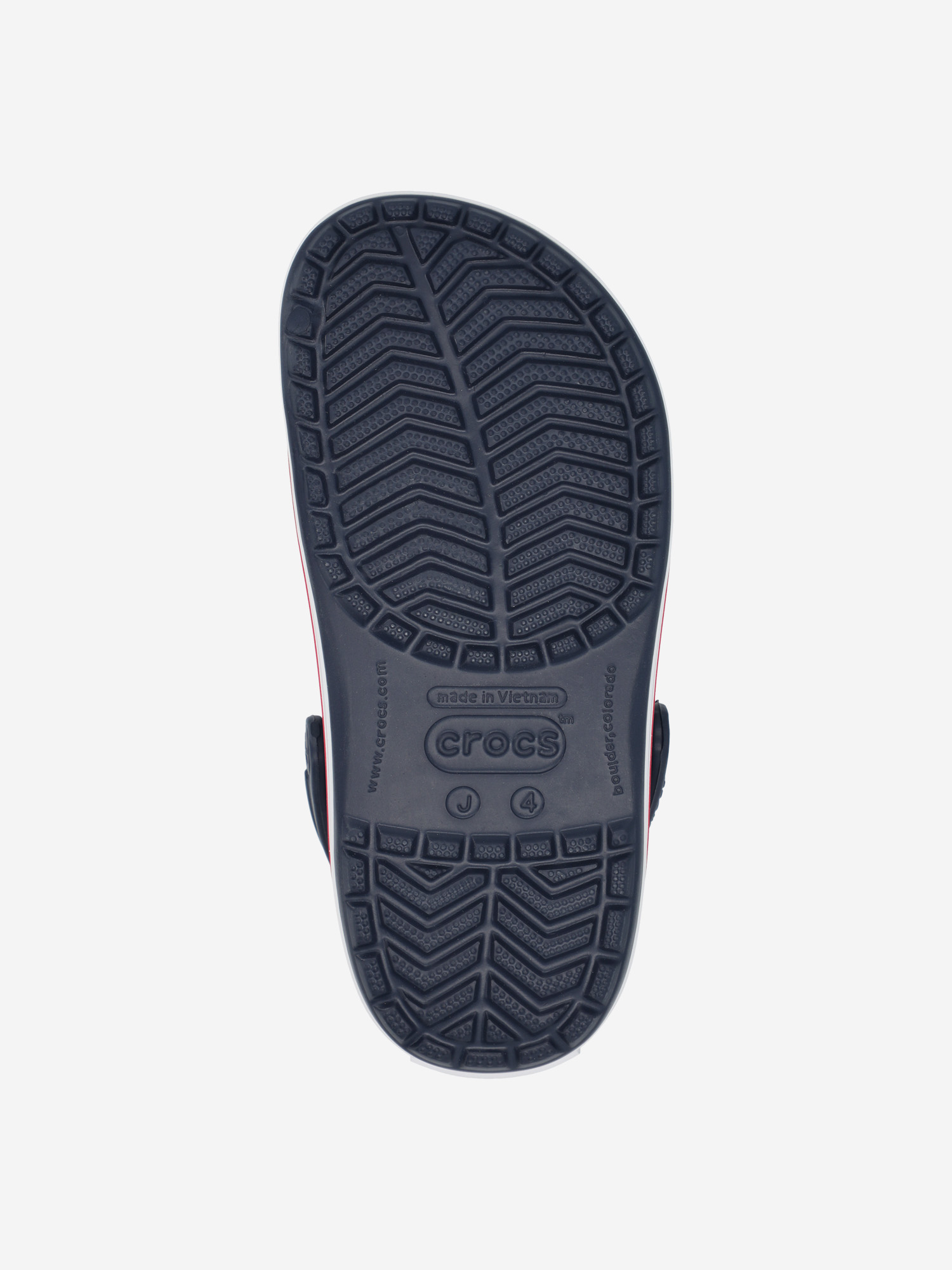 фото Сабо для мальчиков crocs crocband clog k, синий