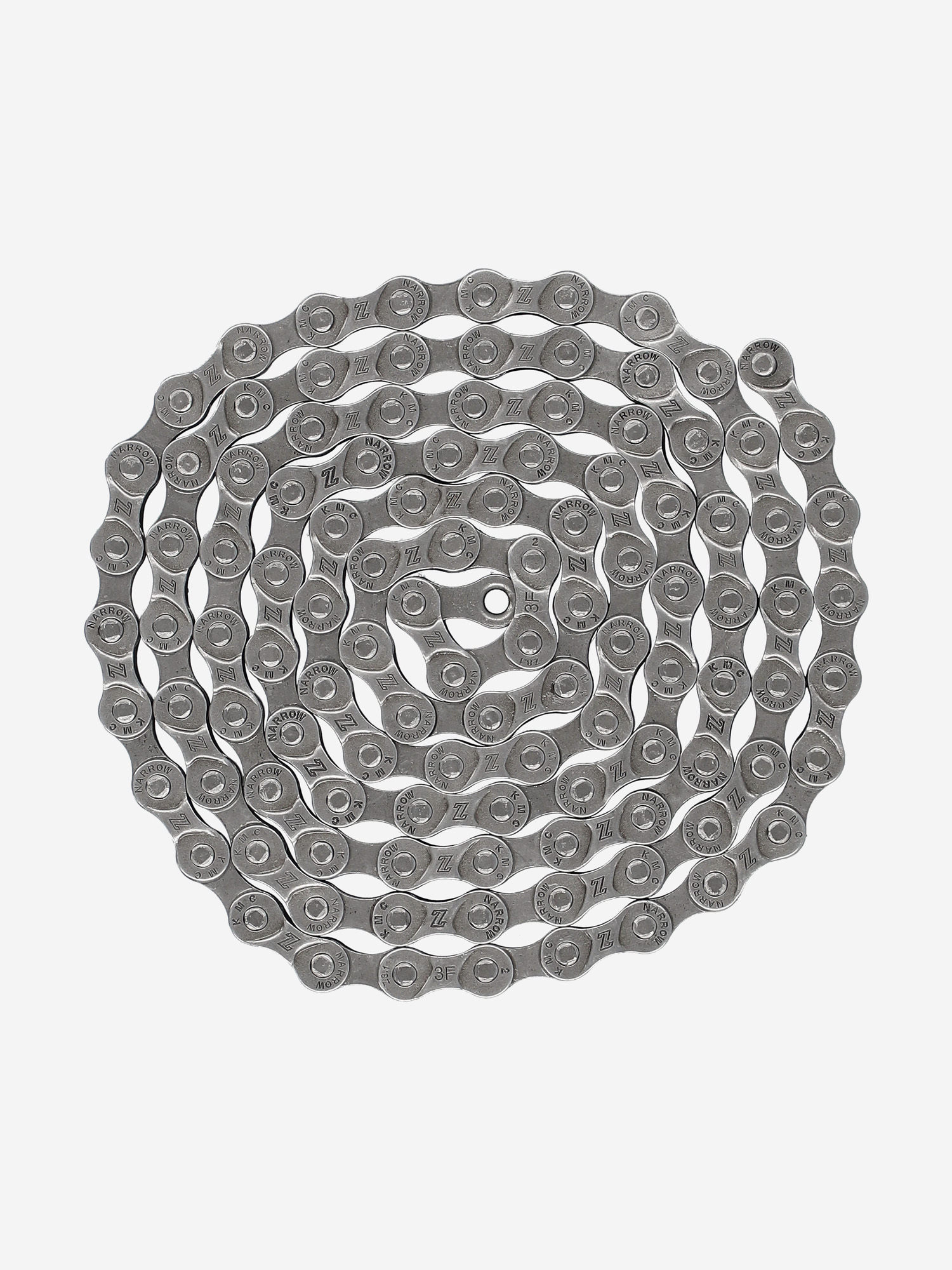 

Цепь велосипедная Stern KMC Z8.1, 1/2"x3/32", 6-8 скоростей, 110L, Серебряный
