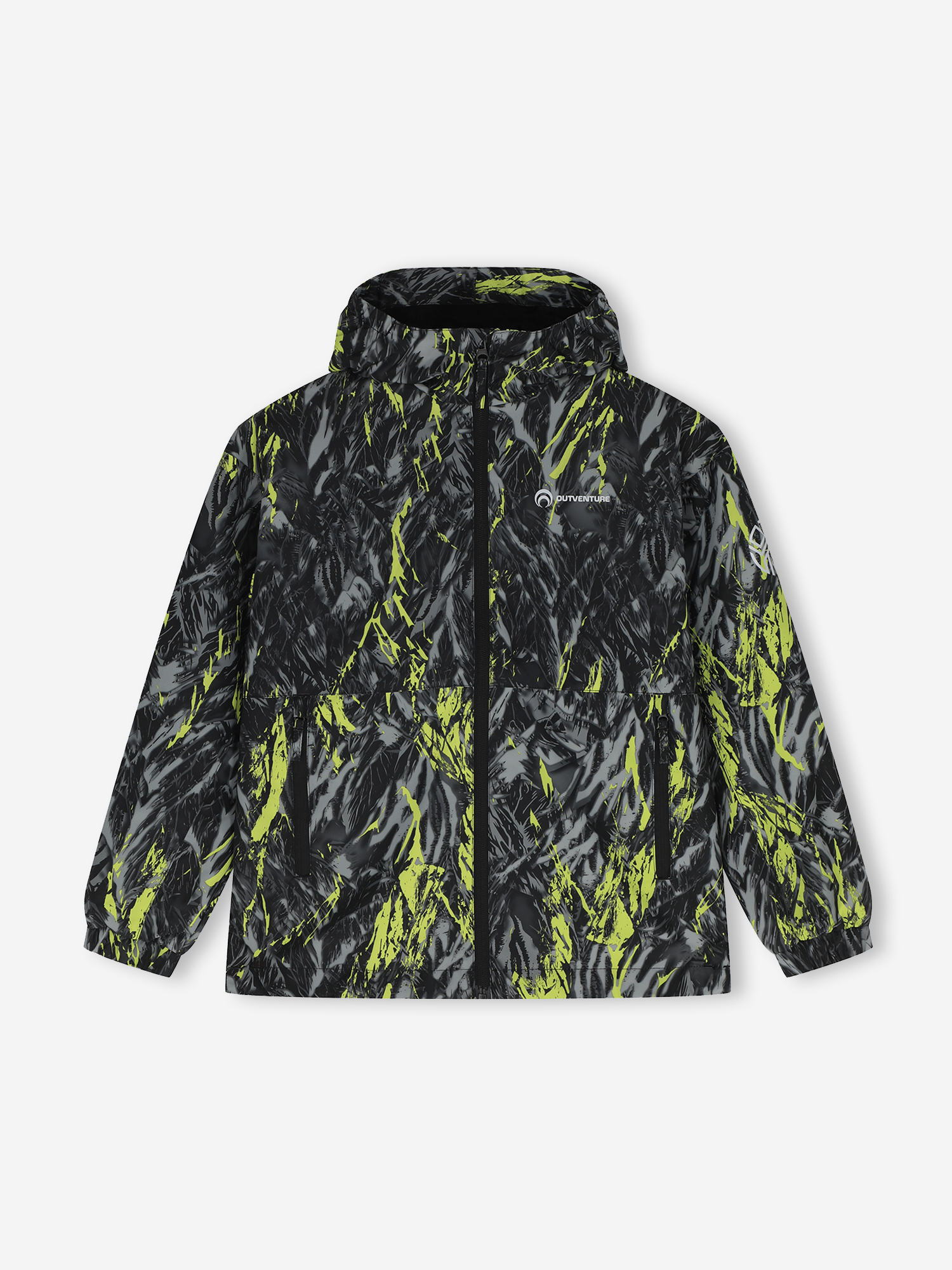 Ветровка для мальчиков Outventure, зеленый, арт. 142496OUT-U1