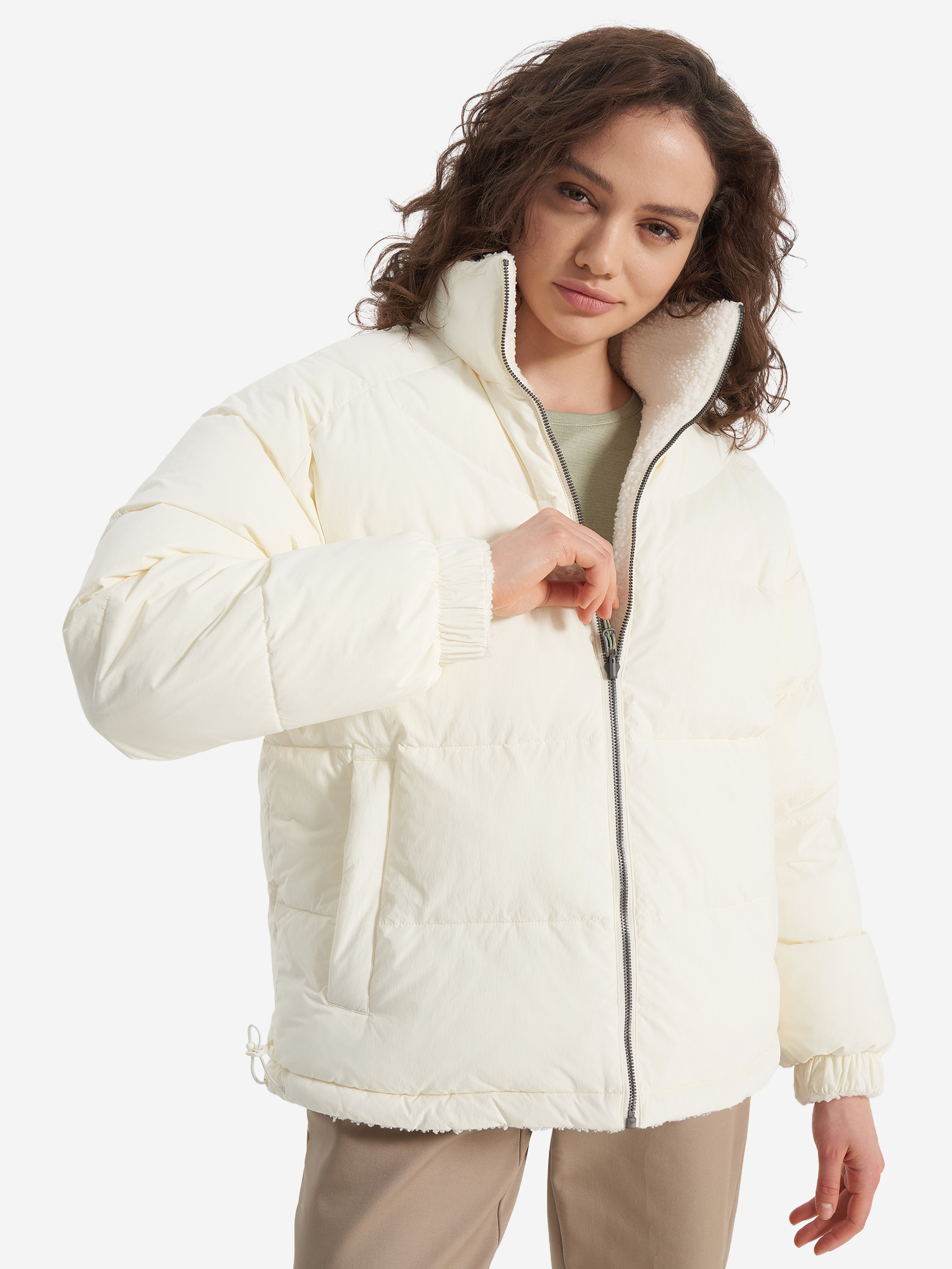 

Пуховик двусторонний женский Northland, Бежевый