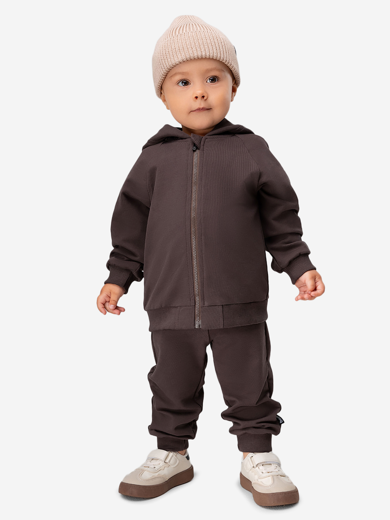 Изображение товара Костюм спортивный для мальчиков bodo, Коричневый