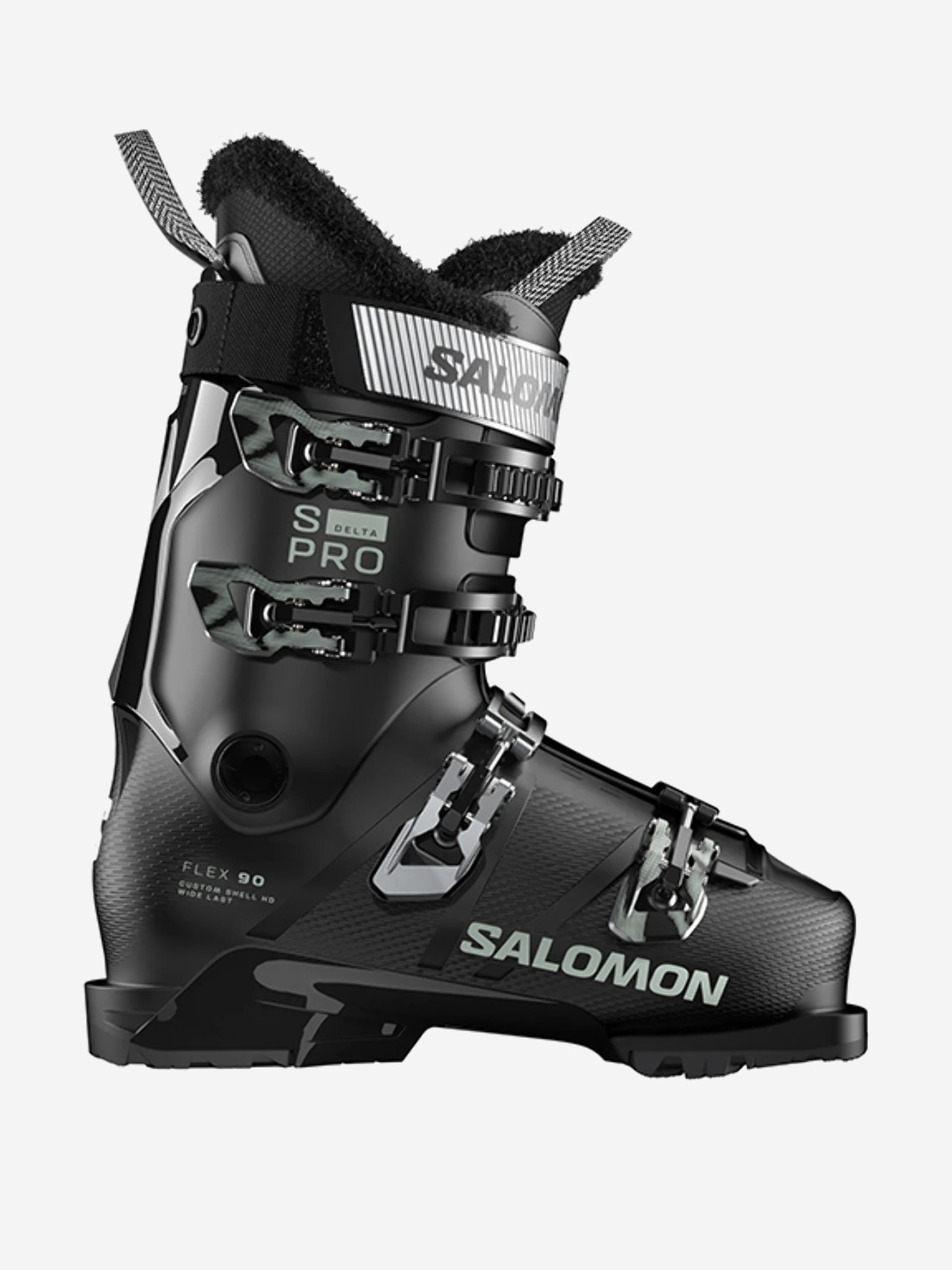 Изображение товара Горнолыжные ботинки Salomon S/Pro Delta 90 W GW Black/Clearly Aqua 25/26
