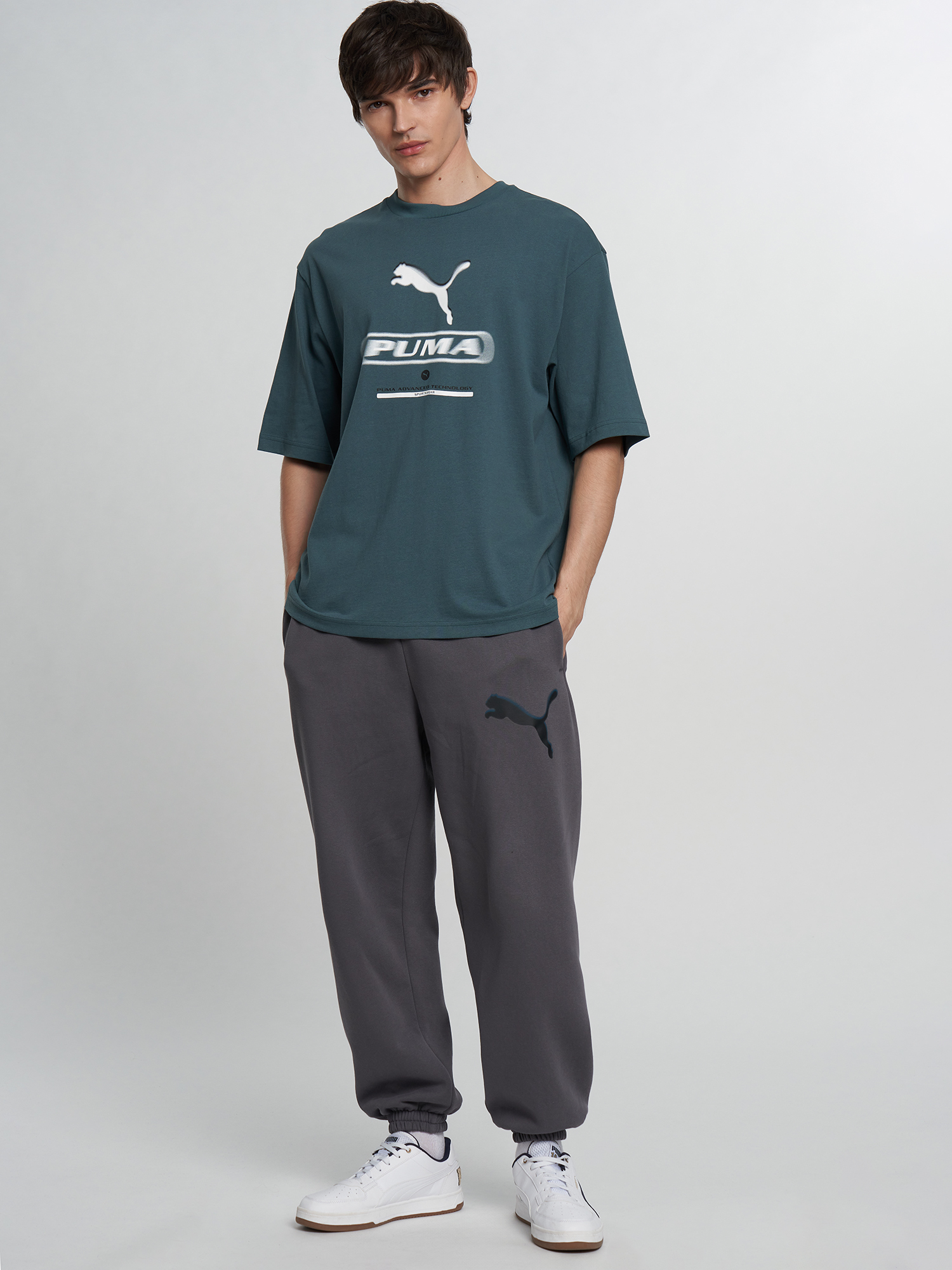 Футболка мужская PUMA Sport, Зеленый 4