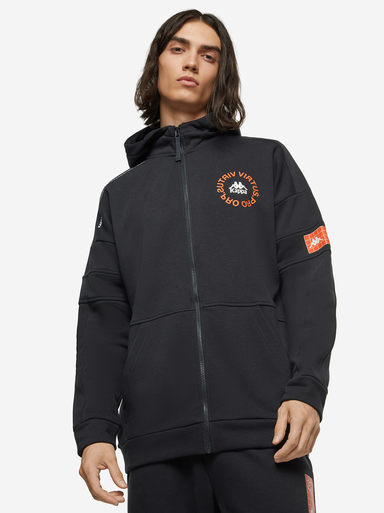 

Толстовка мужская Kappa x Virtus.pro, Черный