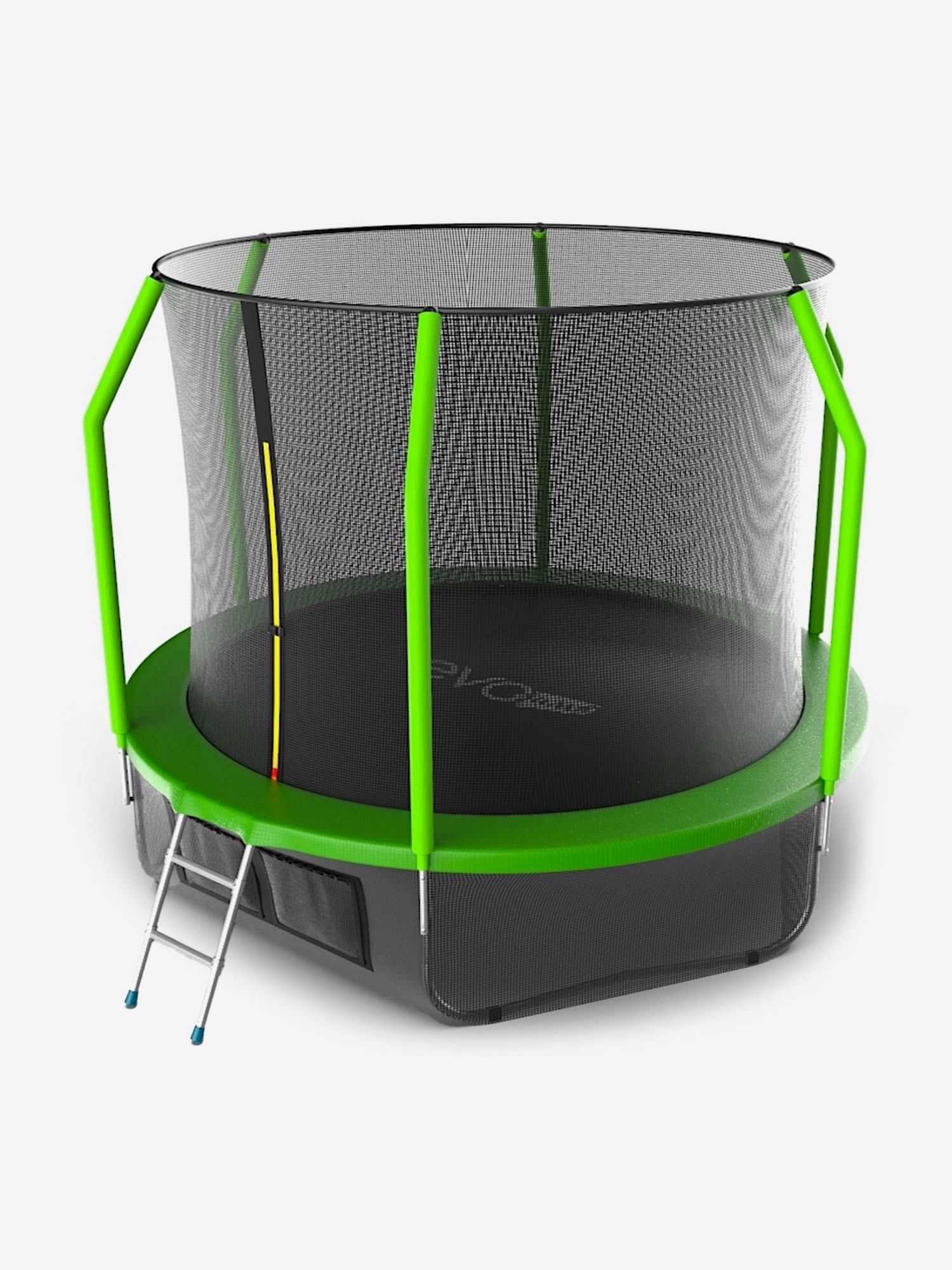 Батут каркасный EVO JUMP Cosmo 10ft зеленый + нижняя защитная сеть, диаметр 305 см, Зеленый
