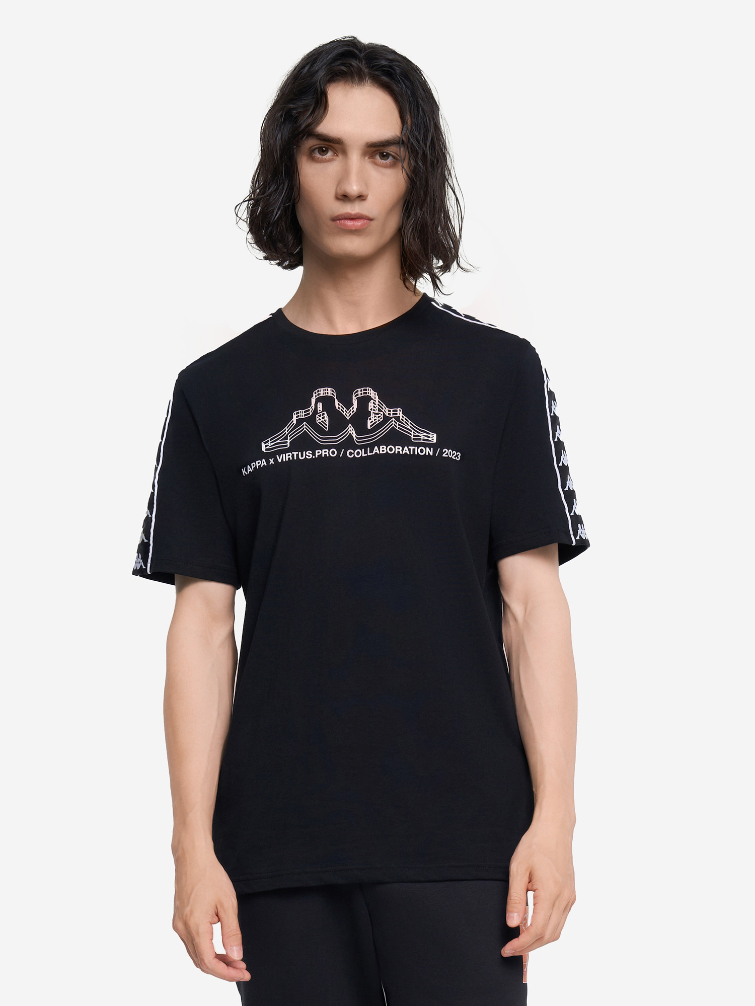 

Футболка мужская Kappa x Virtus.pro, Черный