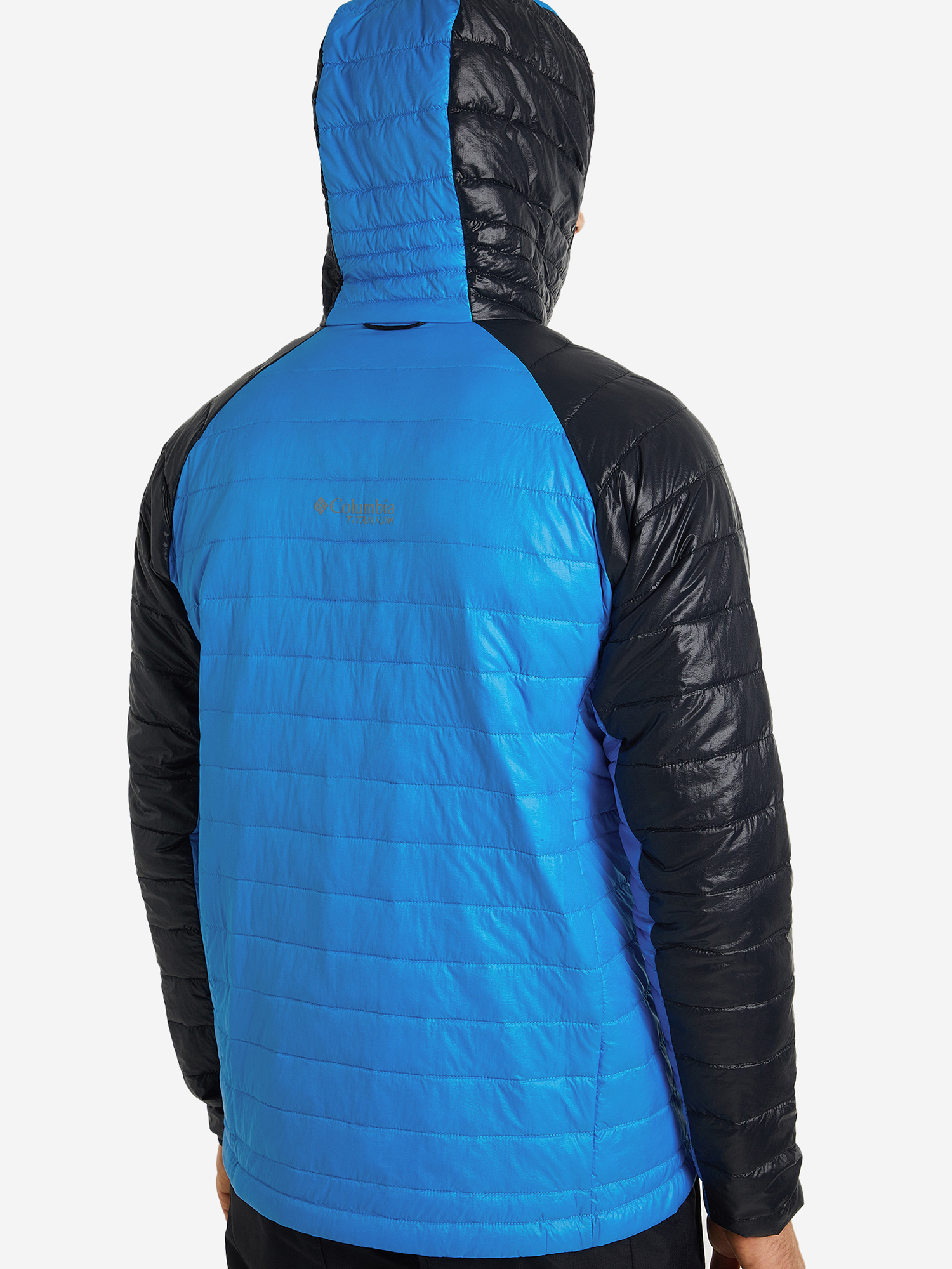 Куртка утепленная мужская Columbia Platinum Peak Hooded Jacket, Голубой 2008611CLB-491, размер 54 - фото 2