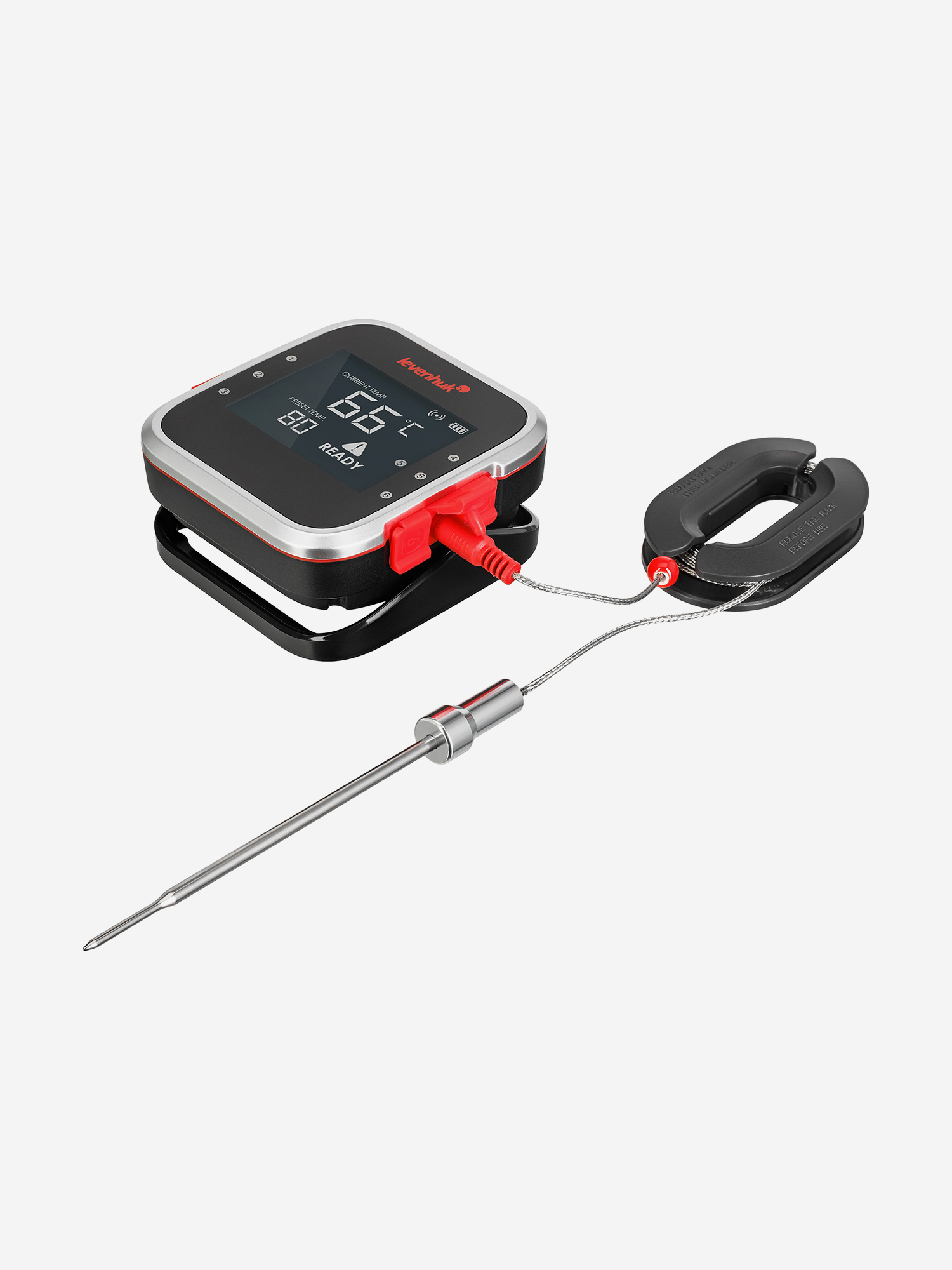 Изображение товара Термометр для мяса Levenhuk Wezzer Grill BT20 Изображение товара Термометр для мяса Levenhuk Wezzer Grill BT20
