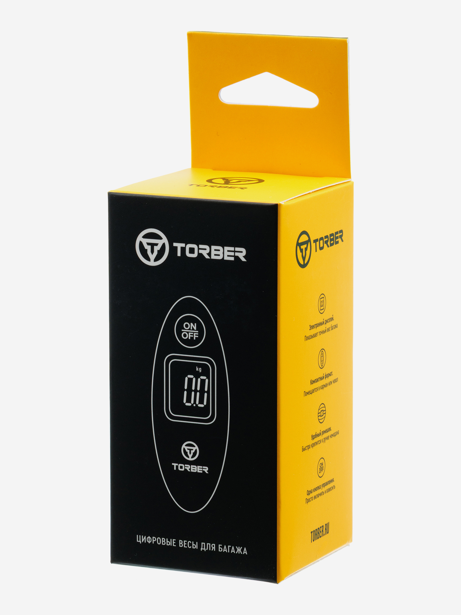 Изображение товара TORBER электронные весы для багажа TA13709MIROT3V-1