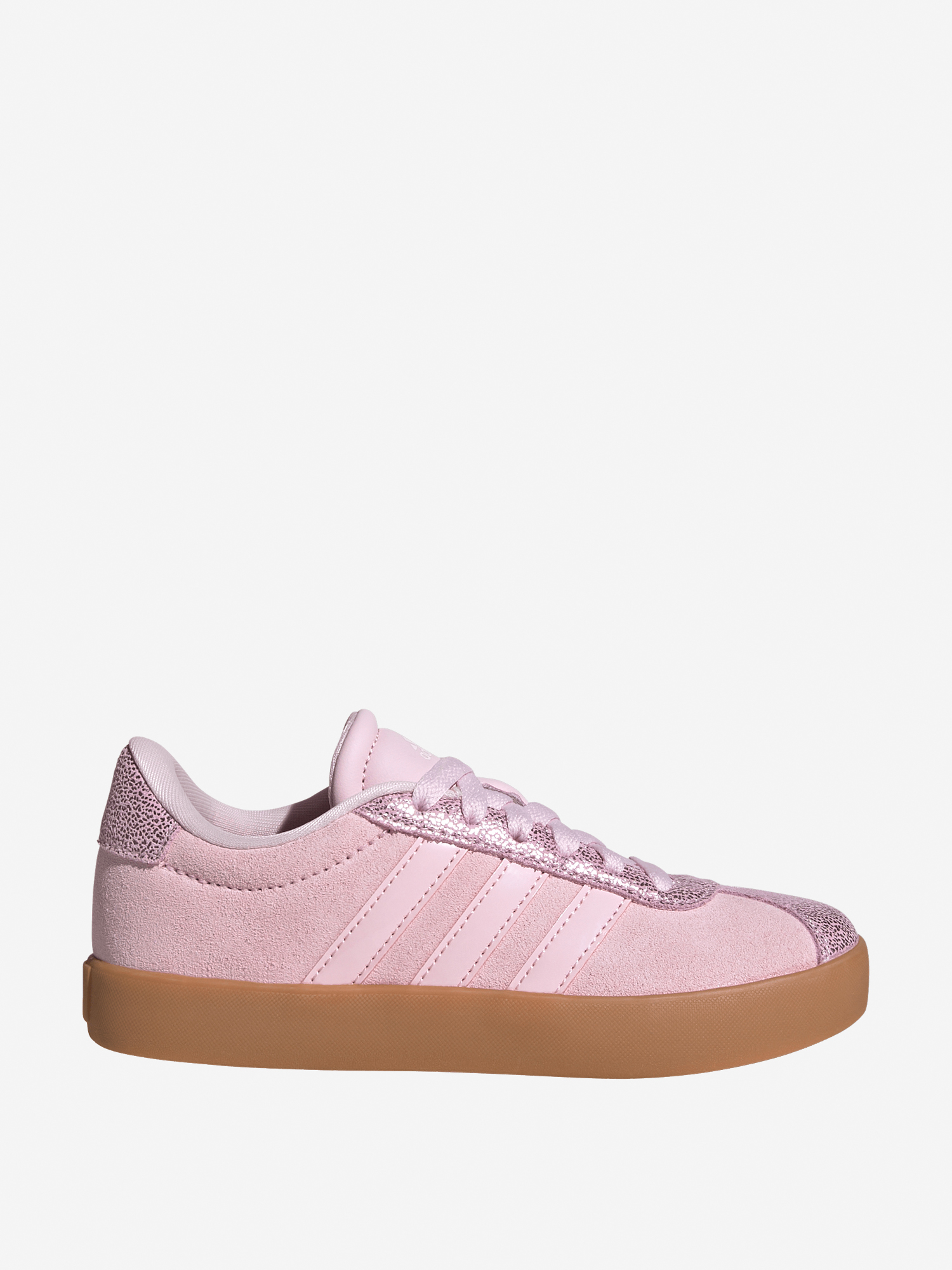 Кеды Adidas Vl Court 3.0 K, розовый, арт. 33588