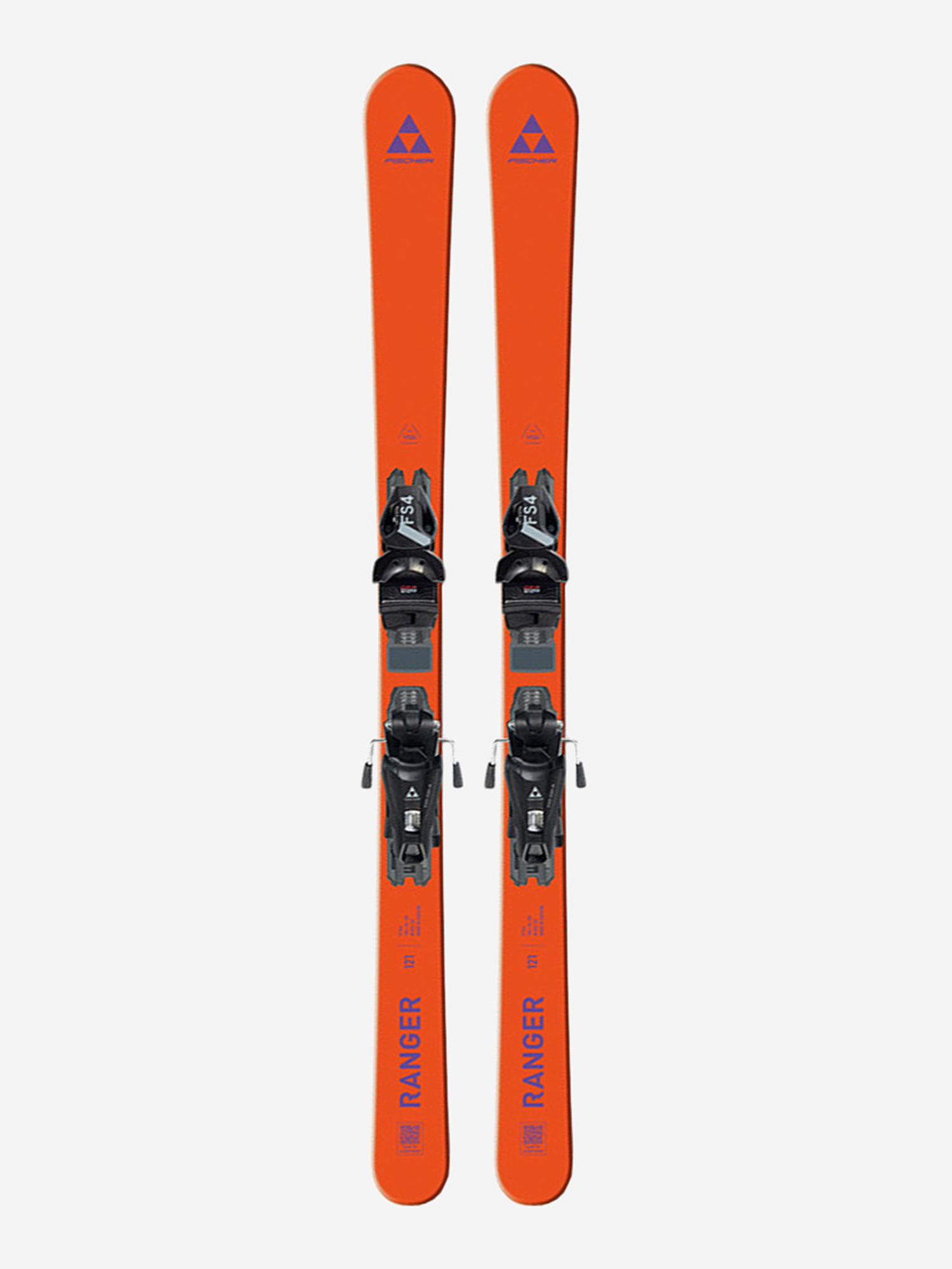 

Горные лыжи с креплениями Fischer Ranger Team + FS7 GW JRS 24/25, Оранжевый