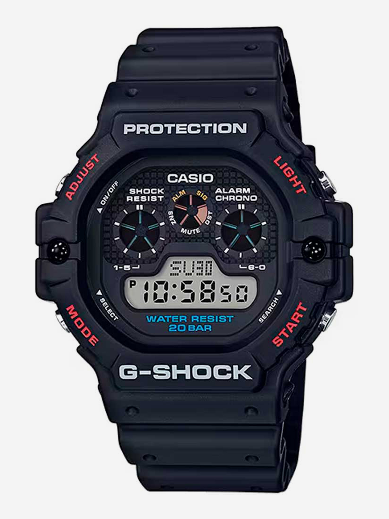 

Наручные часы Casio G-SHOCK DW-5900-1E, Черный