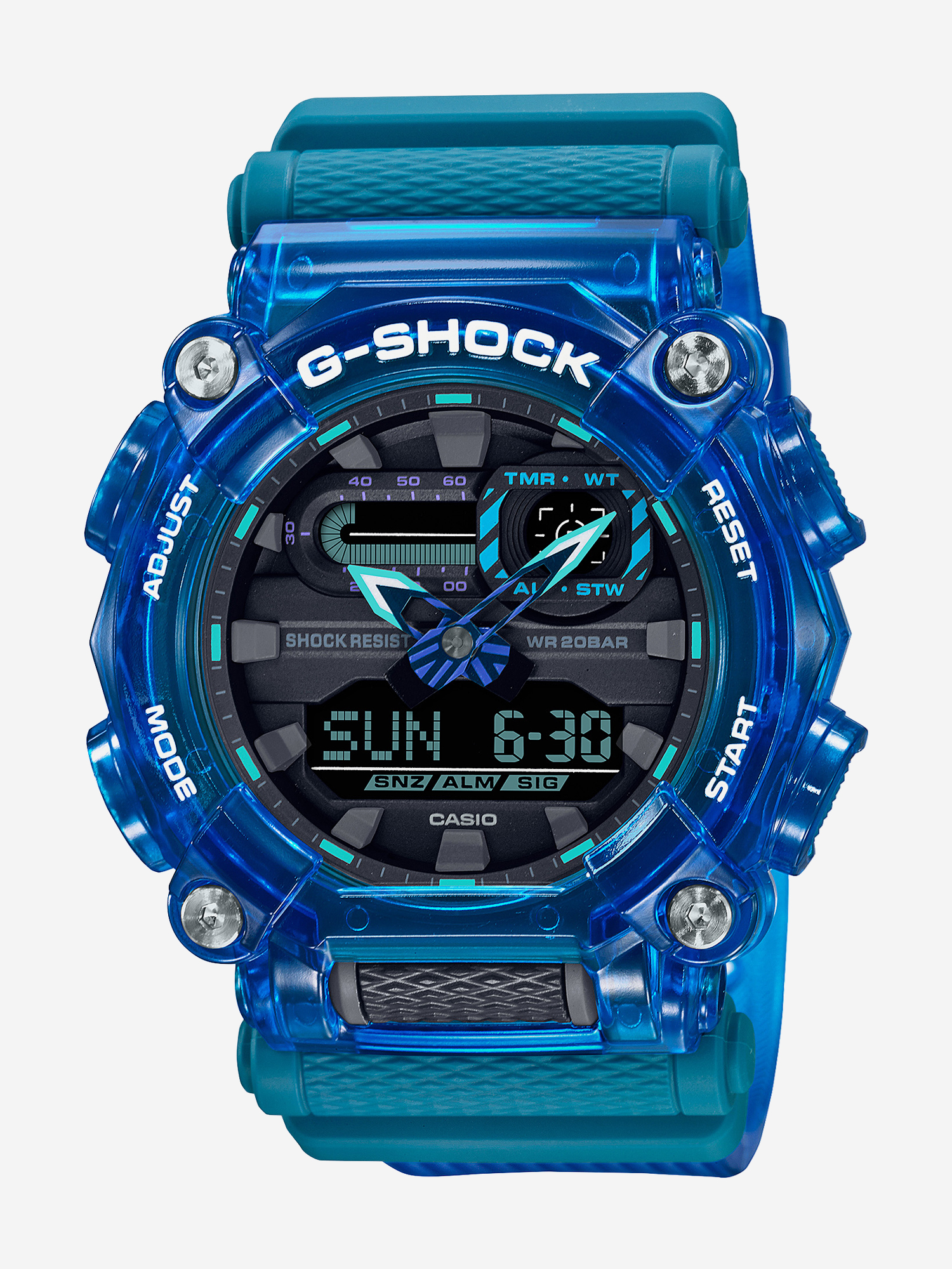 

Наручные часы Casio G-Shock GA-900SKL-2A, Синий