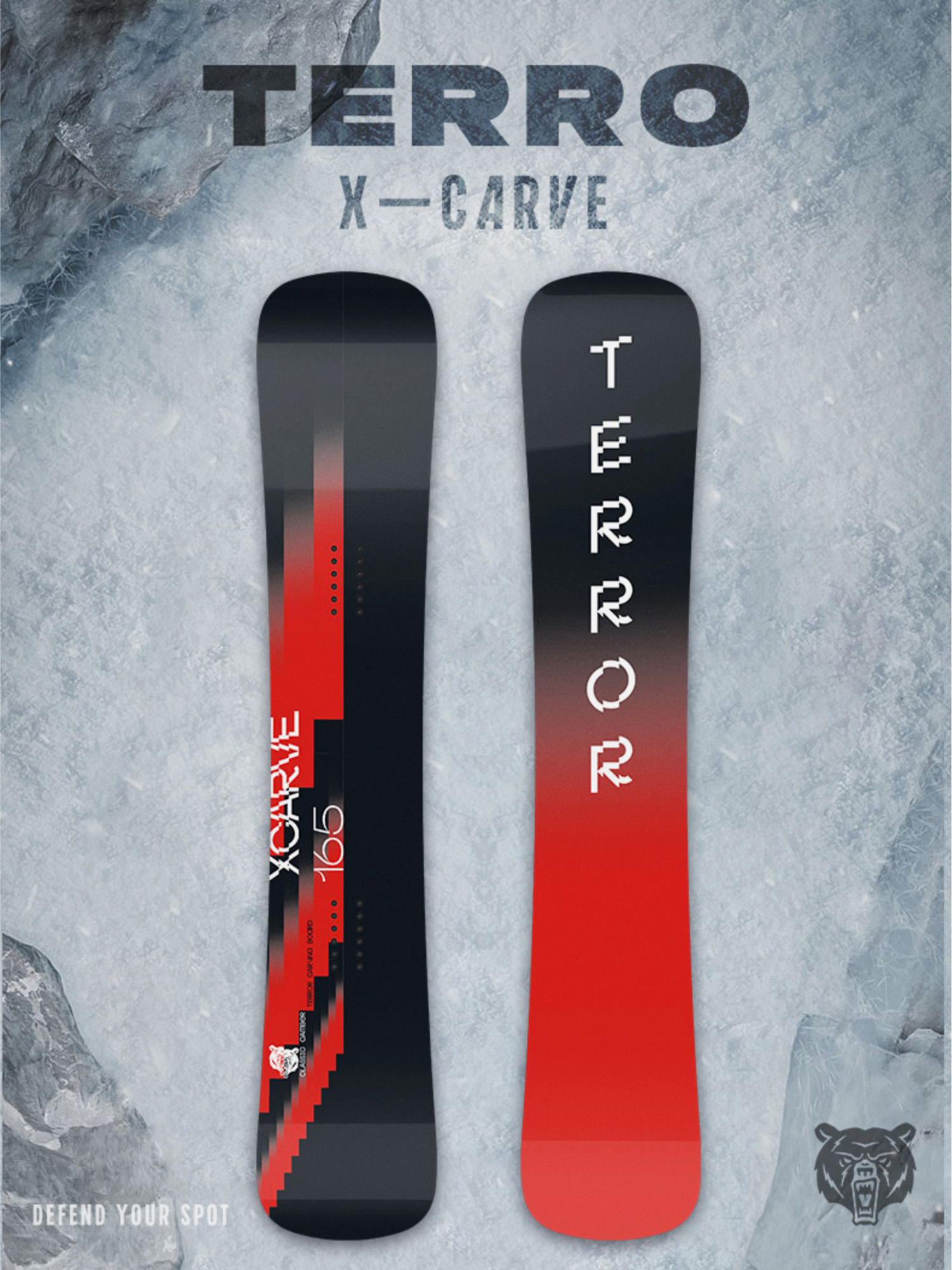 

Сноуборд TERROR - X-CARVE 23/24, Черный