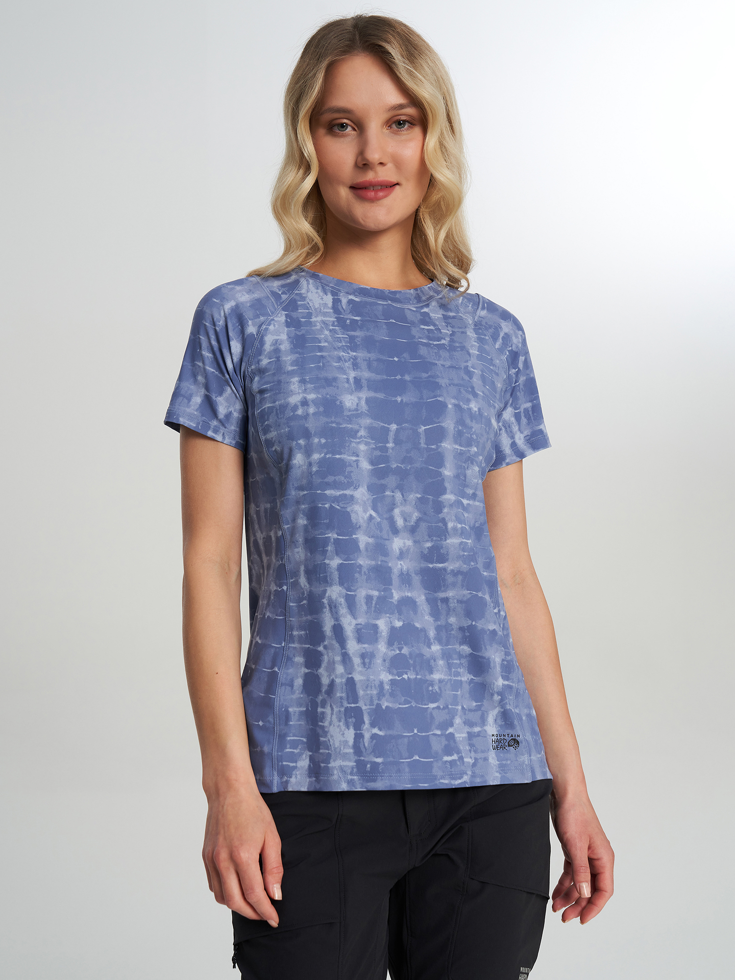 

Футболка женская Mountain Hardwear Crater Lake Short Sleeve, Синий