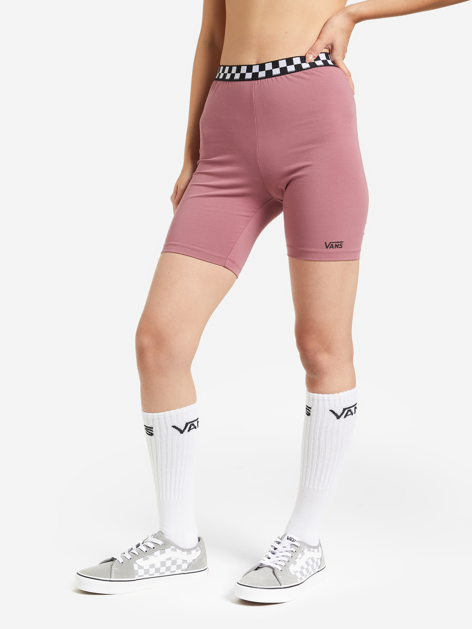 

Велосипедки женские Vans Checkerboard Legging, Розовый