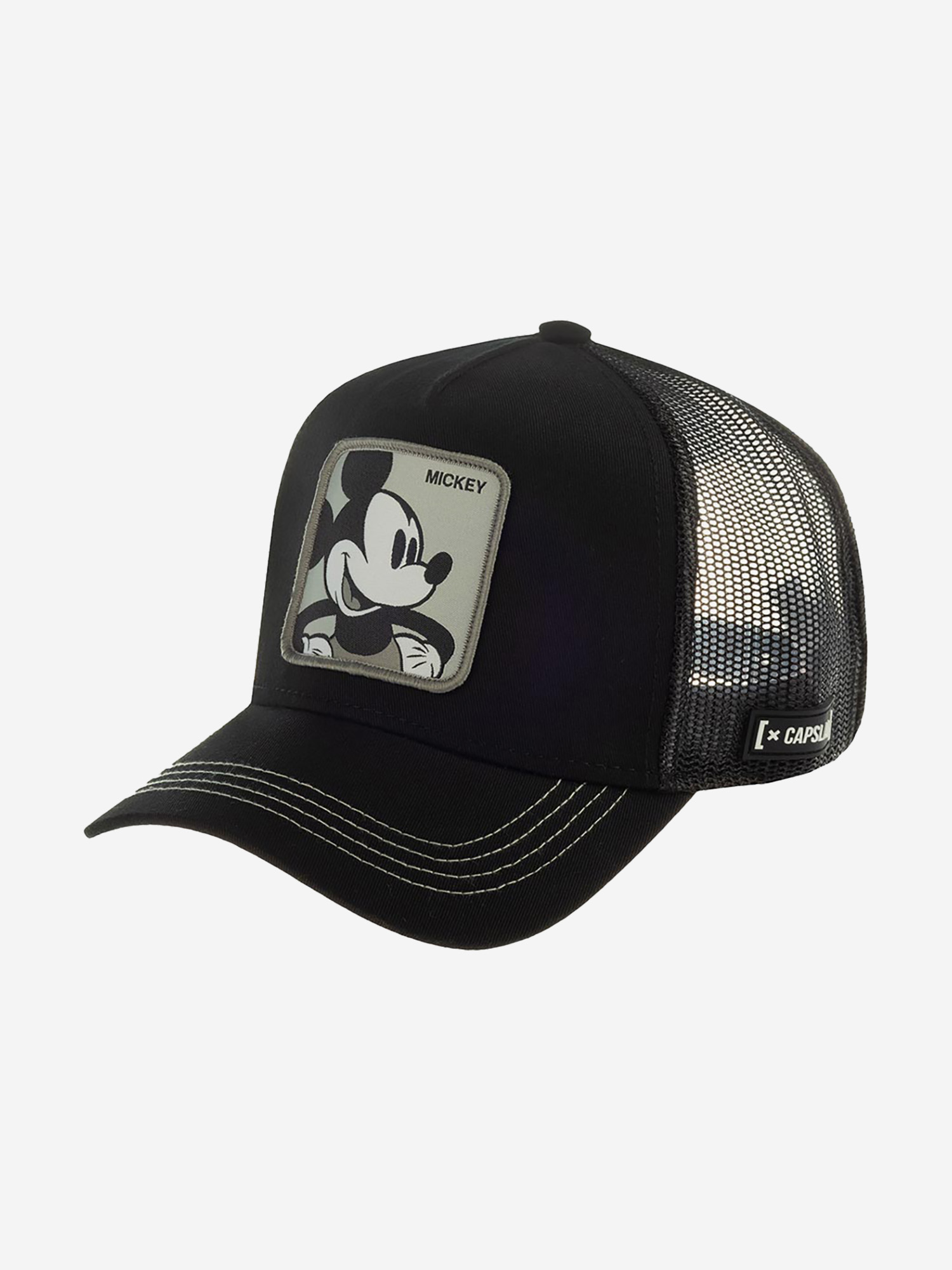 Бейсболка с сеточкой CAPSLAB CL/DIS/1/MIC5 Disney Mickey Mouse (черный), Черный шапка с отворотом capslab cl dis 1 bon flo1 disney mickey mouse