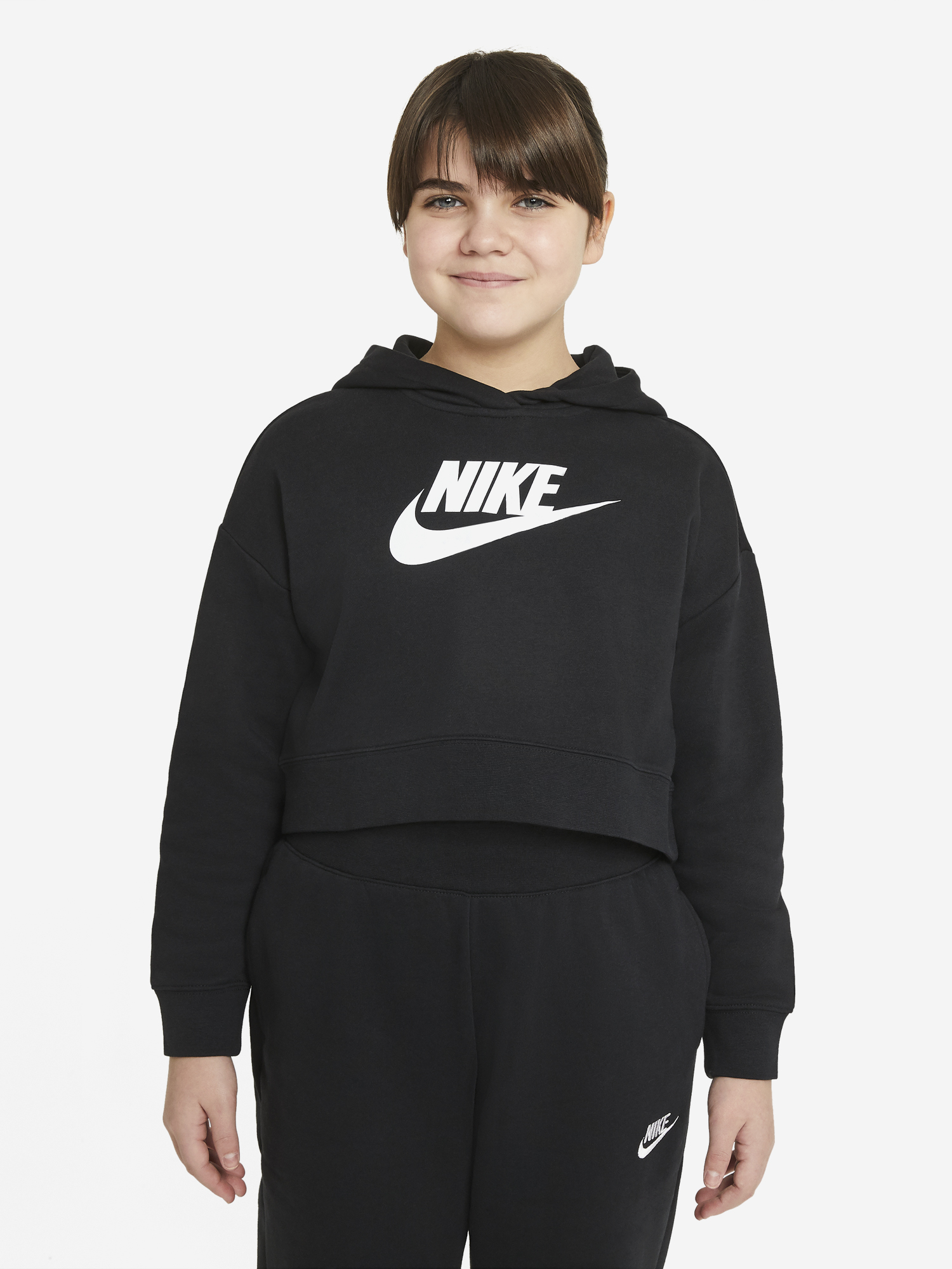 

Худи для девочек Nike Sportswear Club, Черный