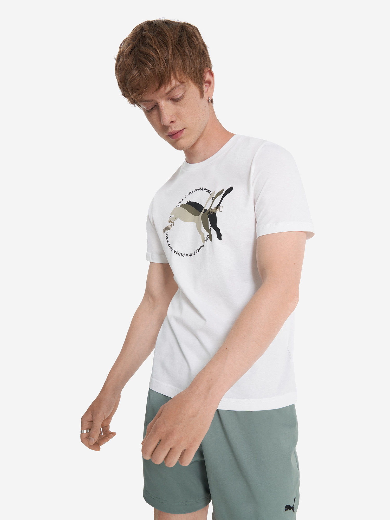 

Футболка мужская PUMA, Белый