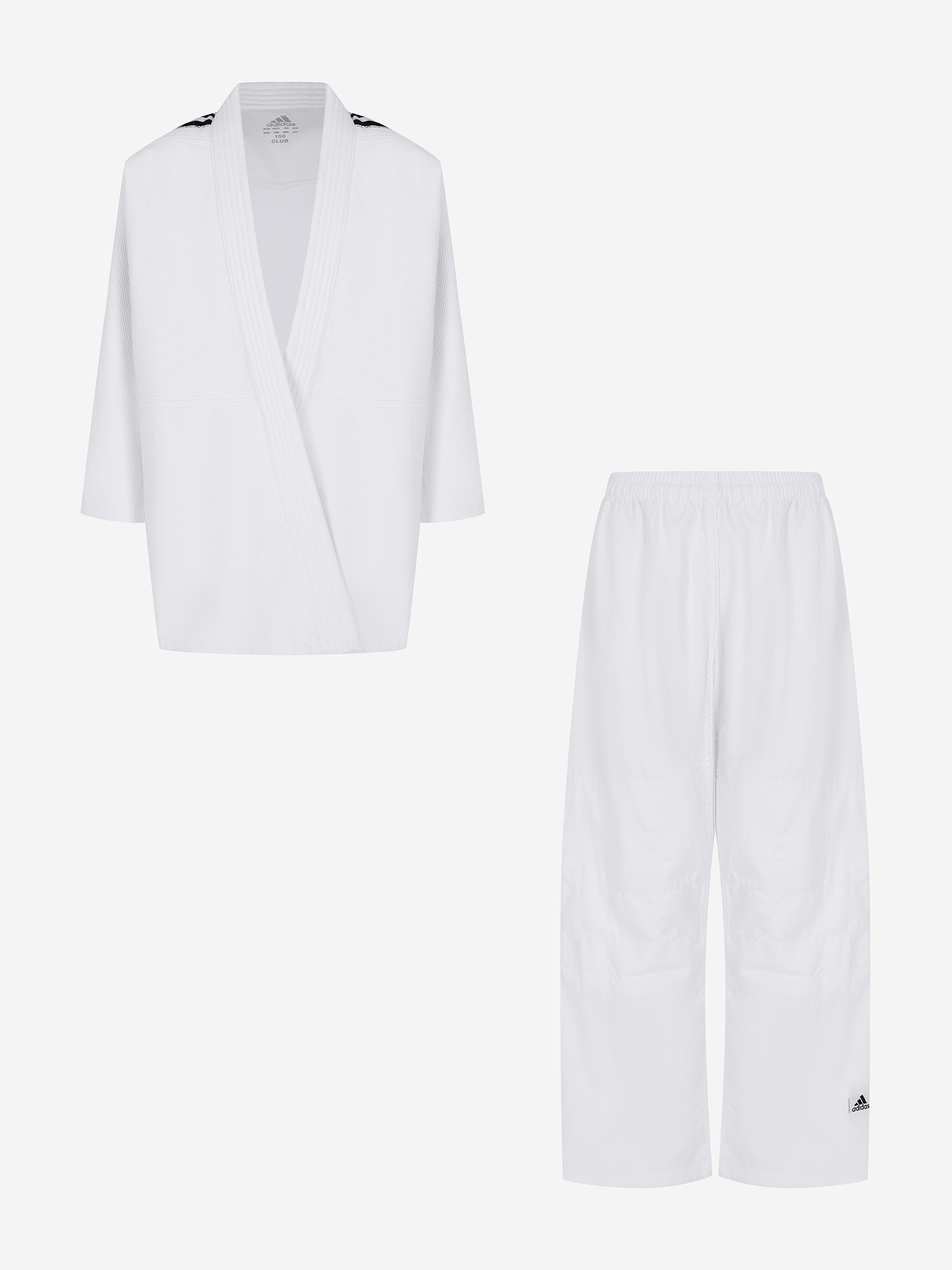 

Кимоно для дзюдо детское adidas Club, Белый