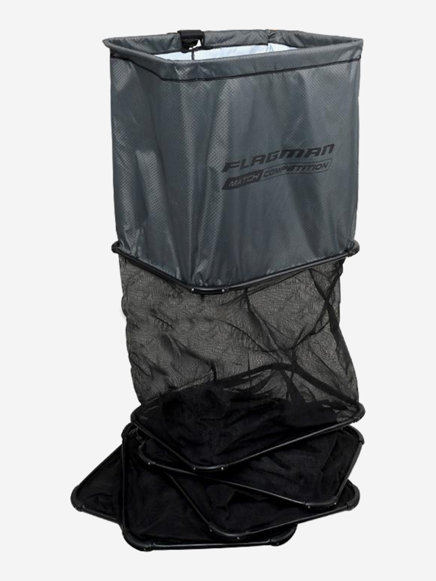 

Садок FLAGMAN прямоугольный 50x40см 4м пластиковый каркас, Черный