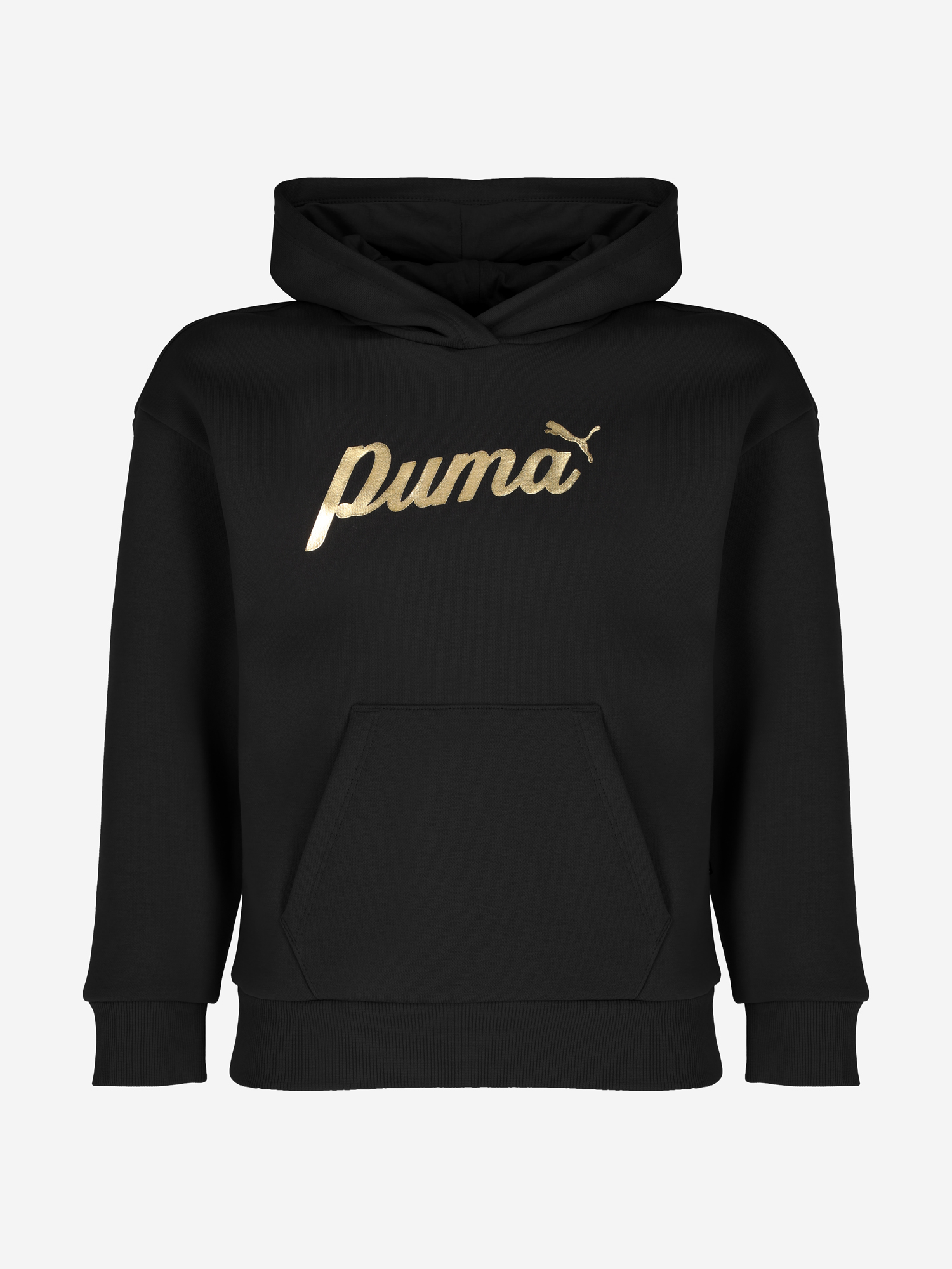 фото Худи для девочек puma ess+ block, черный