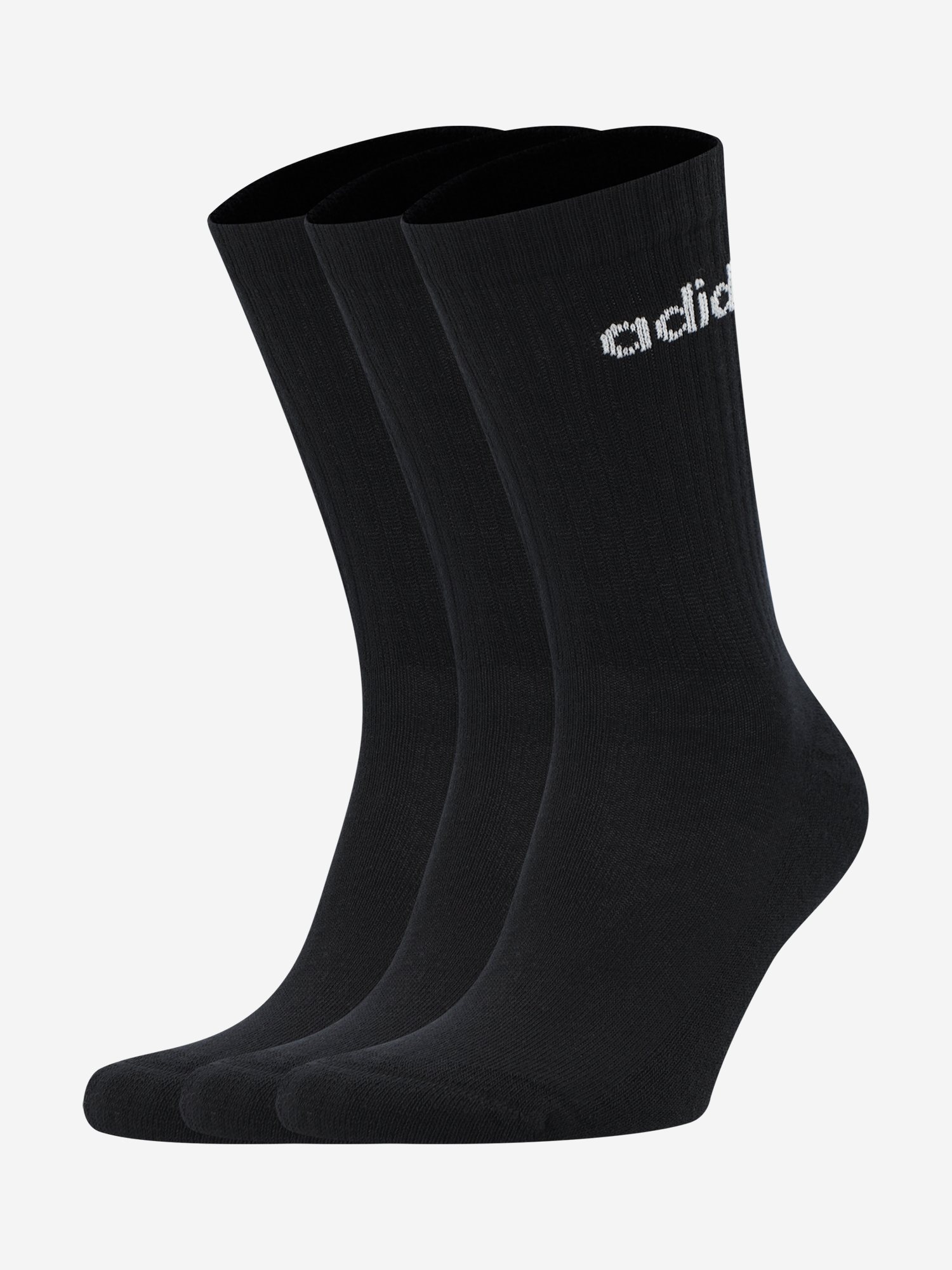 Изображение товара Носки adidas 3 пары спортивные, универсальные, высокие, для взрослых