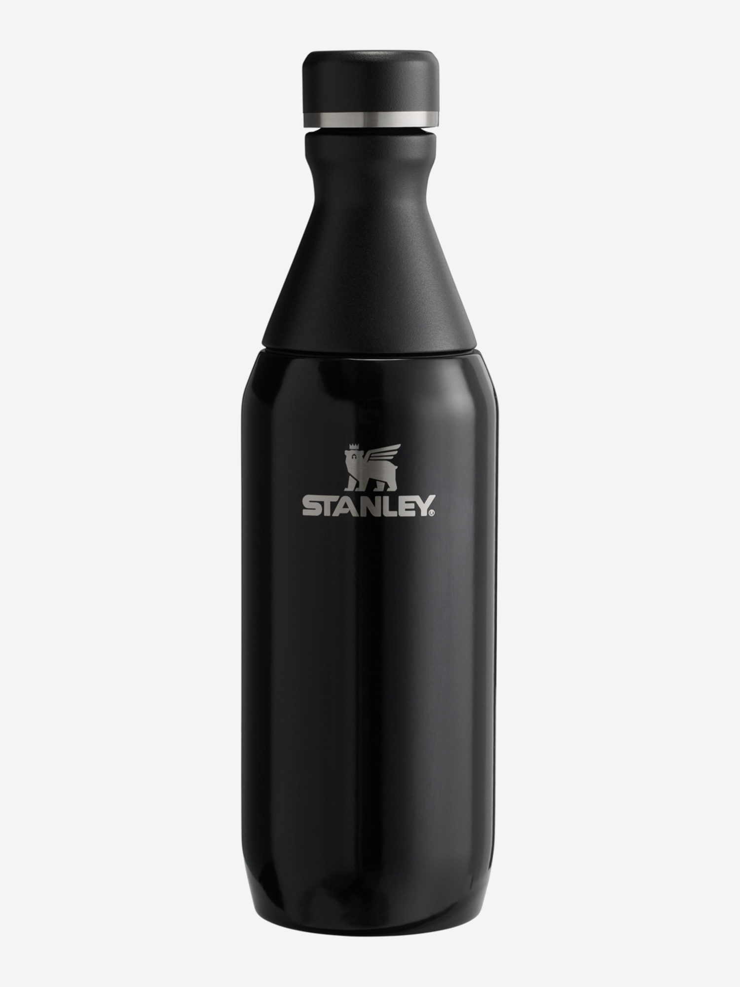 

Термобутылка Stanley All Day Slim Bottle, 0,35л, черная, Черный