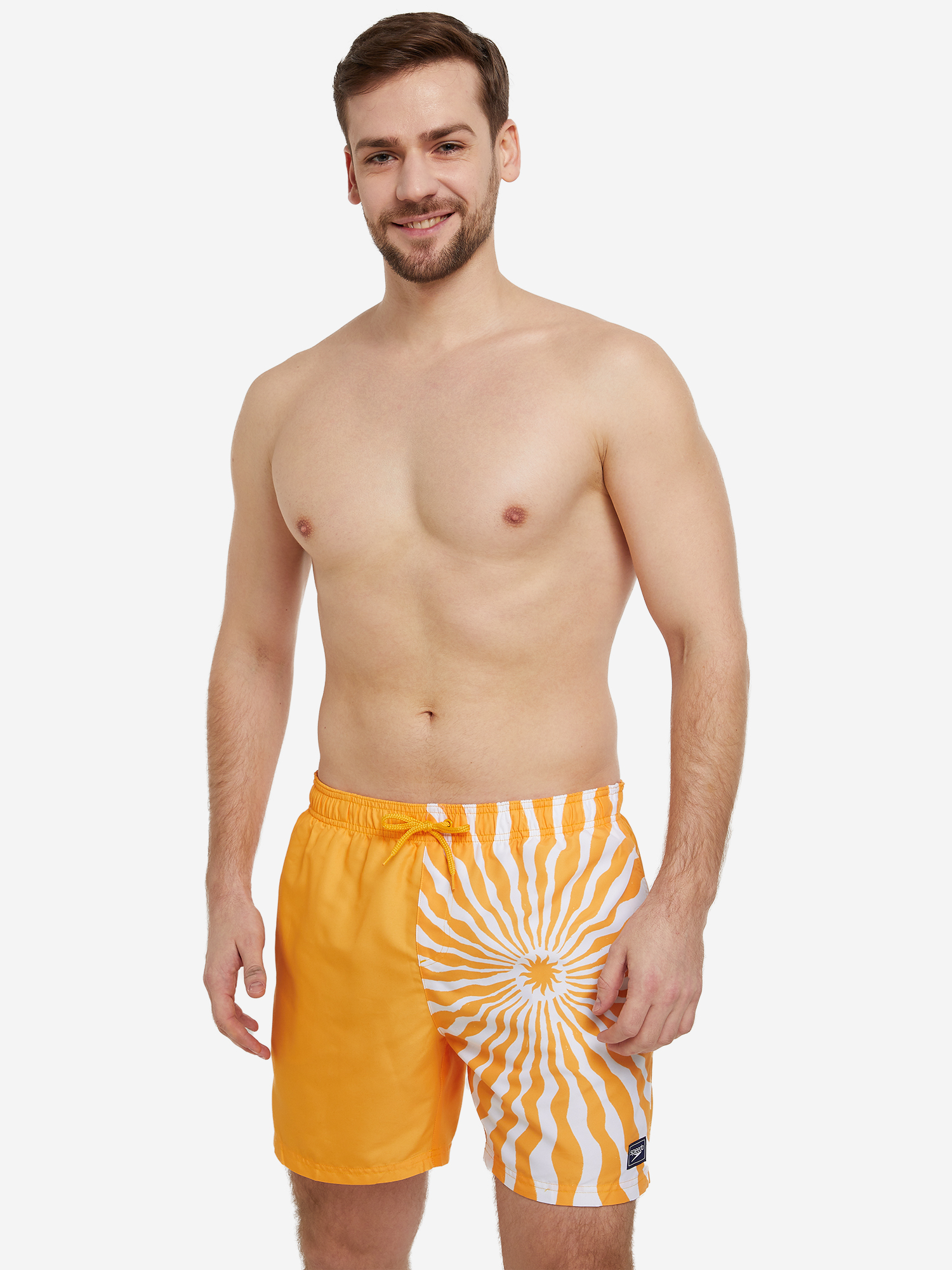 Шорты плавательные мужские Speedo Printed Leisure, Оранжевый tropikhome шторы для ванн полиэстер digital printed dotted 180х200 см