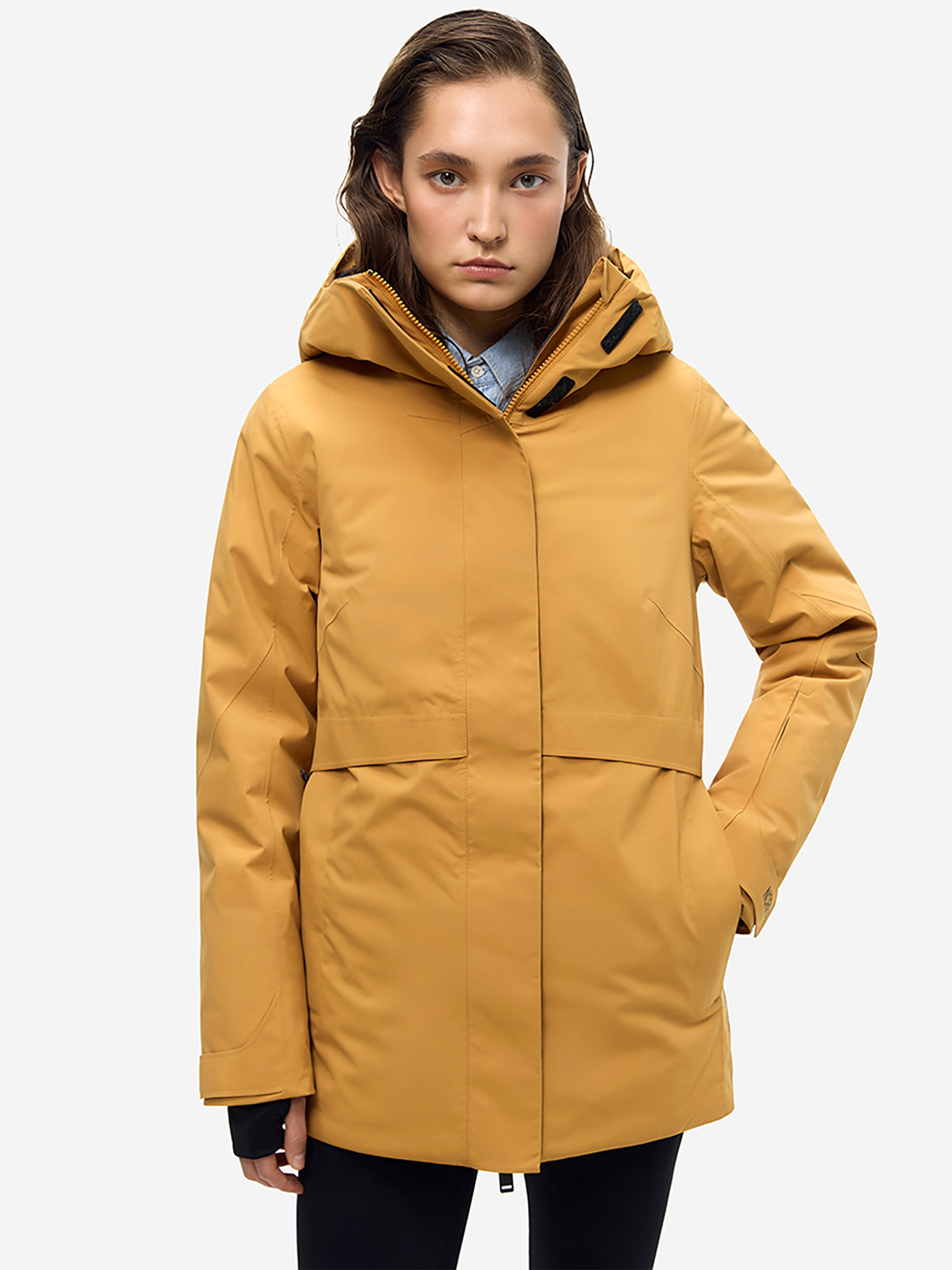 Изображение товара Женская куртка NORPPA Alpina коричневая для активного отдыха