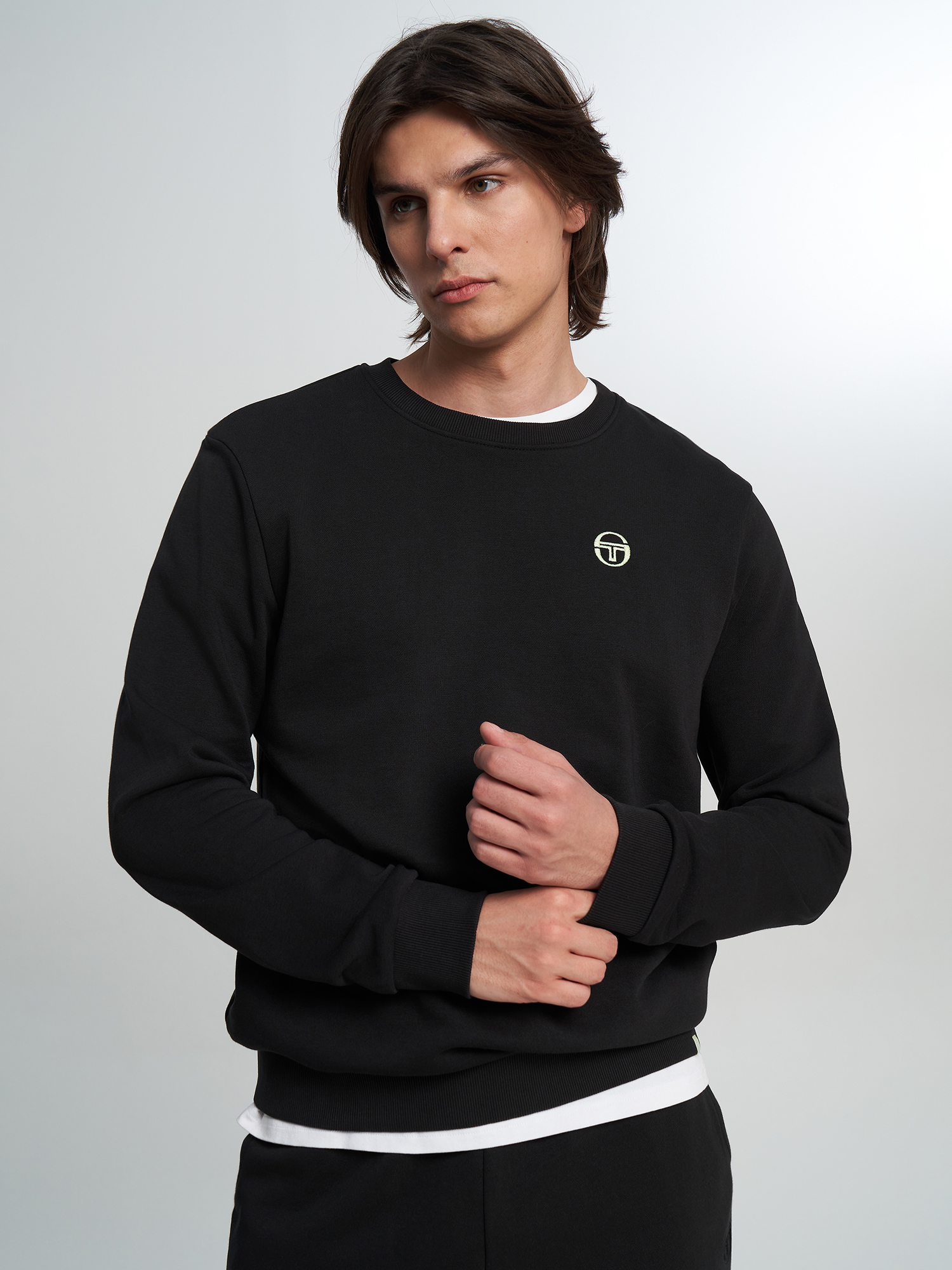 

Свитшот мужской Sergio Tacchini Chiaro, Черный