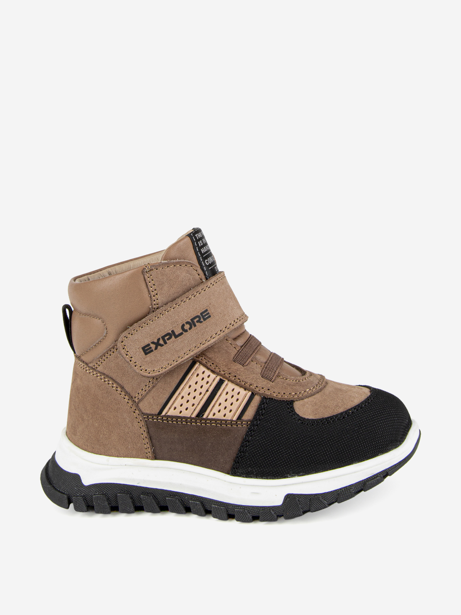 Изображение товара Ботинки для девочки Kapika утепленные из натуральной кожи