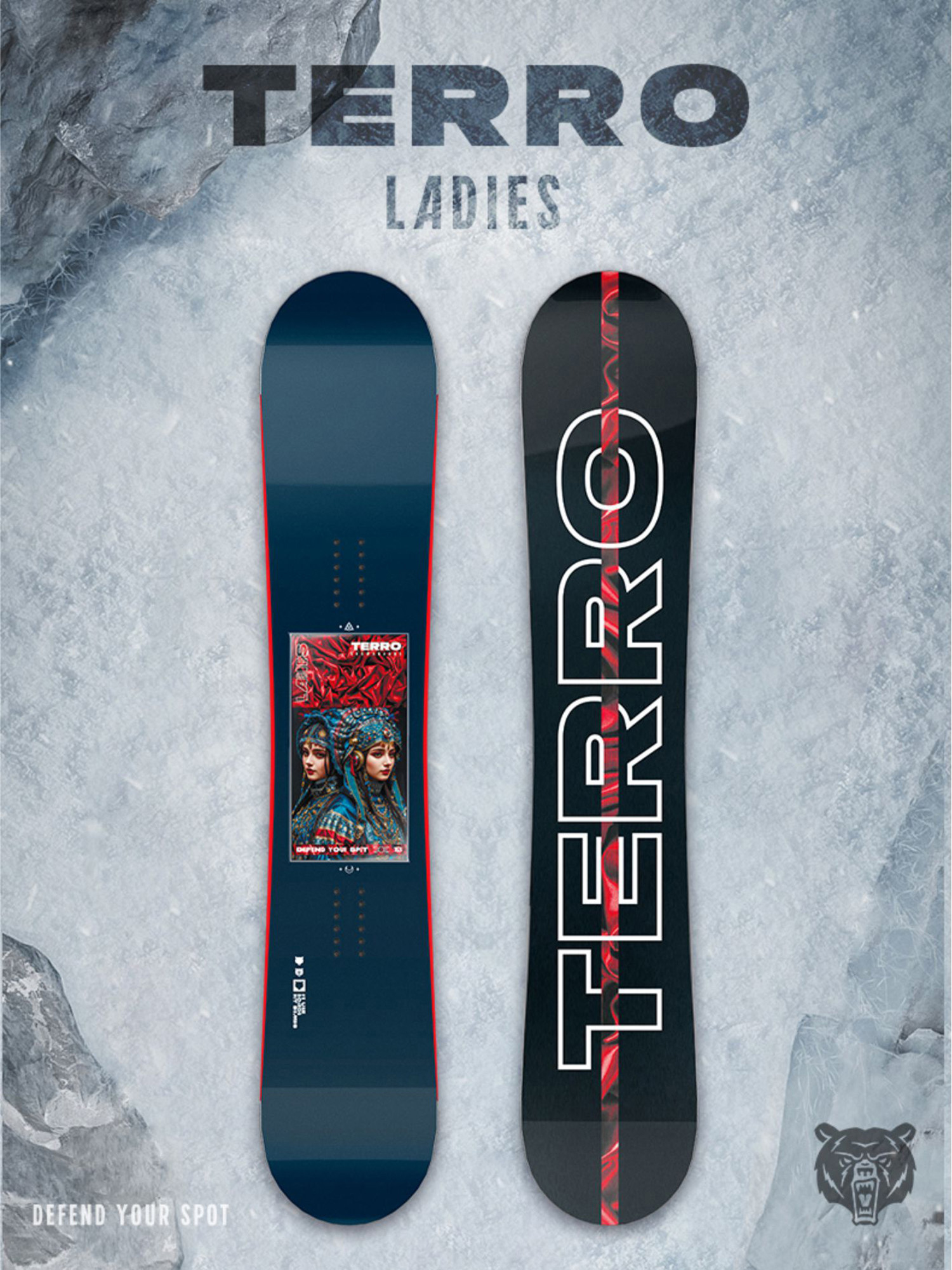 

Сноуборд TERRO - LADIES 24/25, Синий