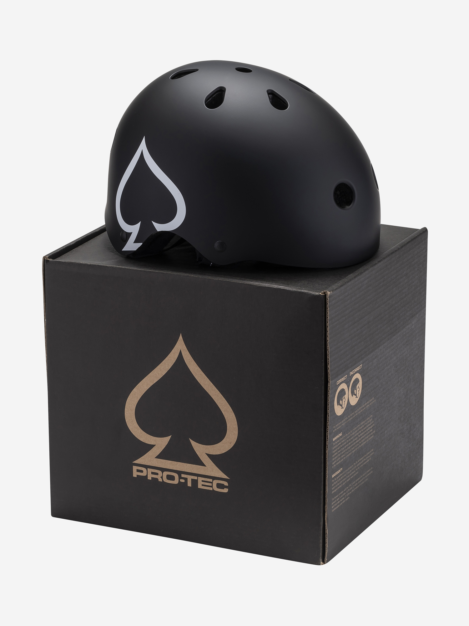 фото Шлем pro-tec low pro, черный